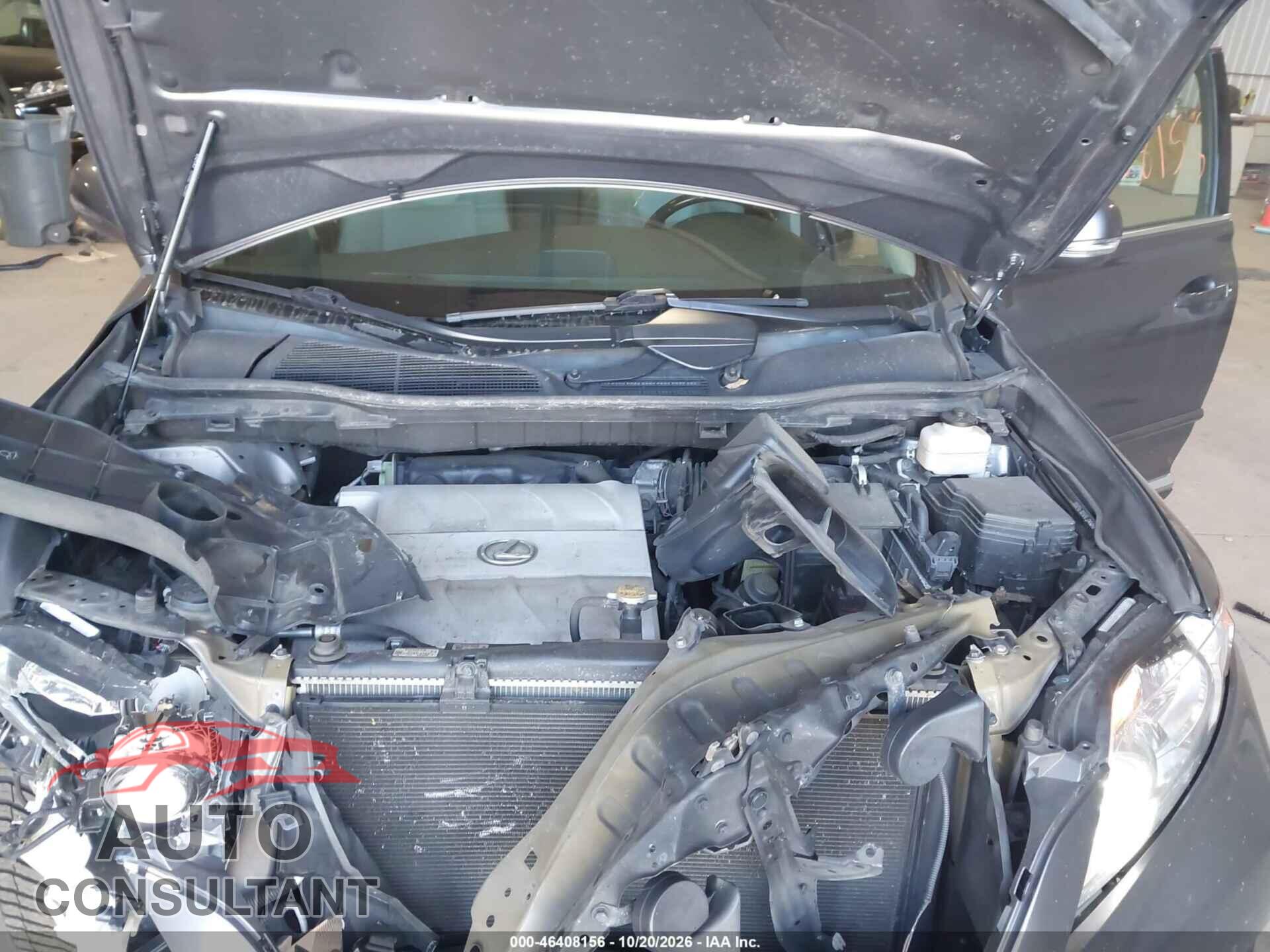 LEXUS RX 350 2012 - 2T2BK1BAXCC122983
