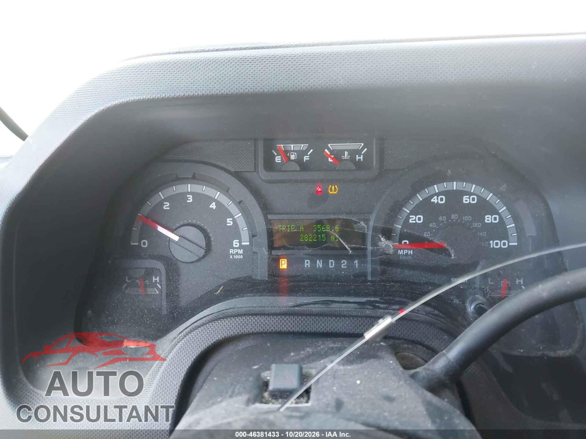 FORD E-250 2013 - 1FTNE2EL8DDB17474