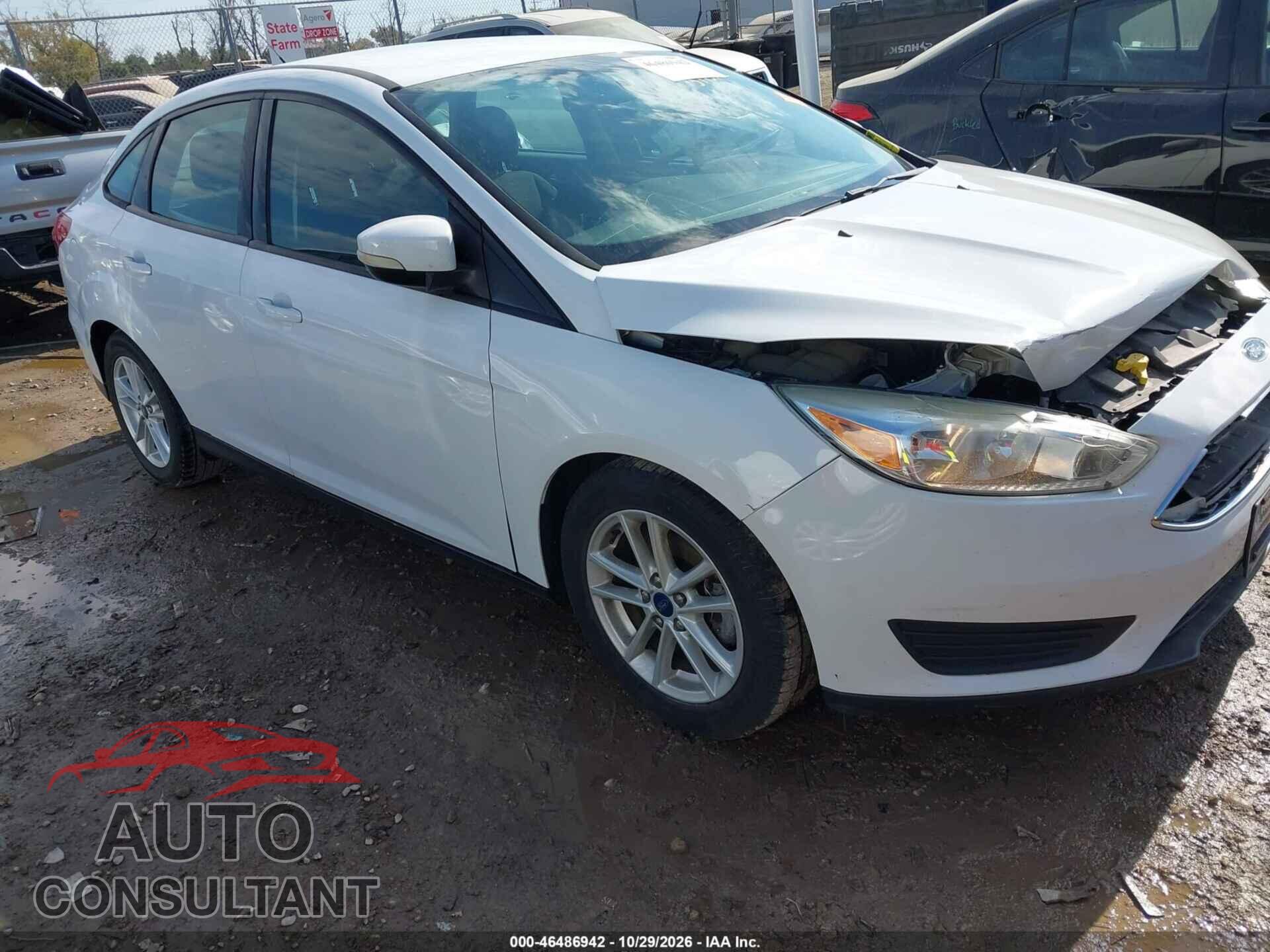 FORD FOCUS 2016 - 1FADP3F28GL394546
