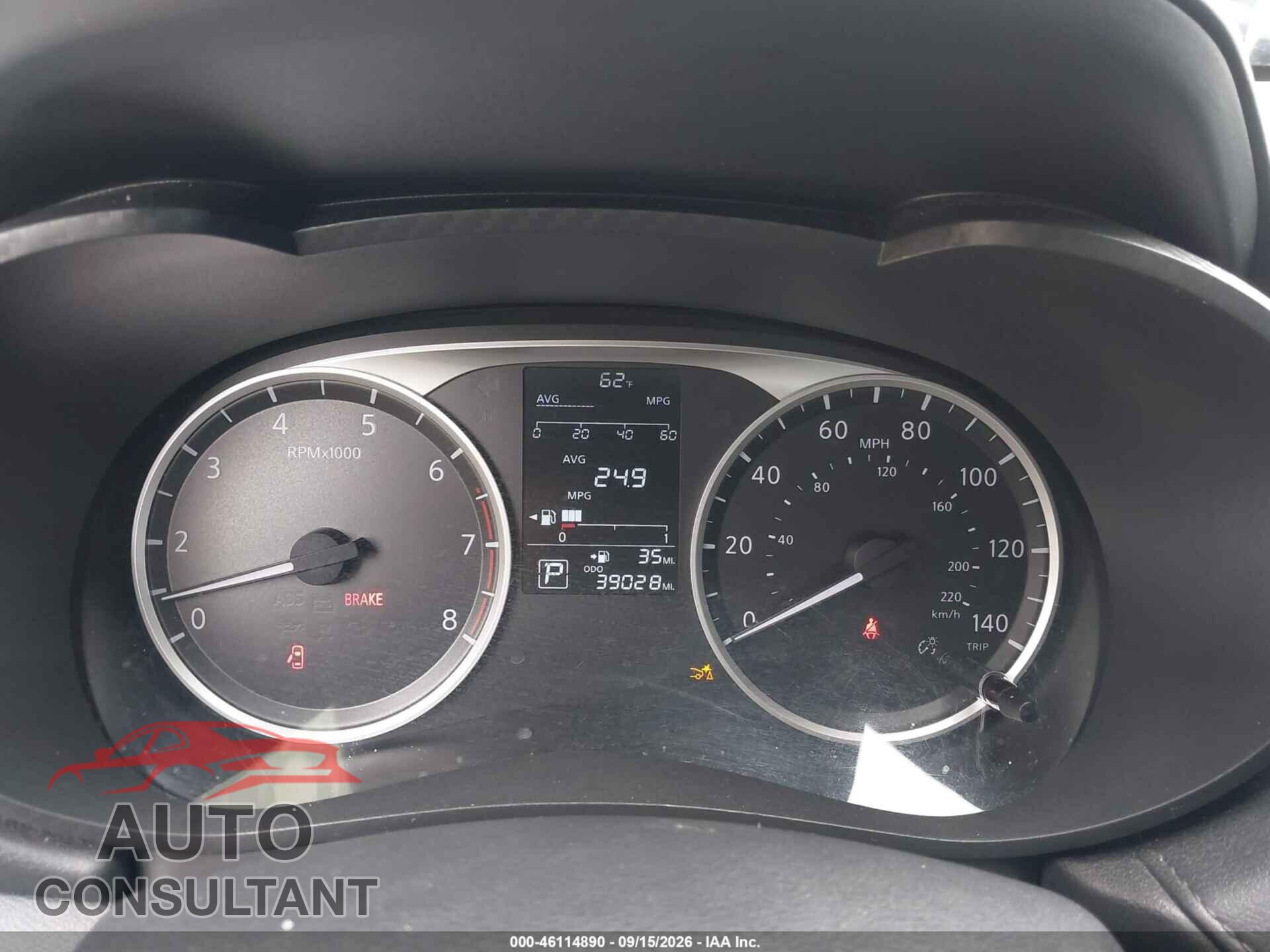 NISSAN VERSA 2020 - 3N1CN8DV2LL913954