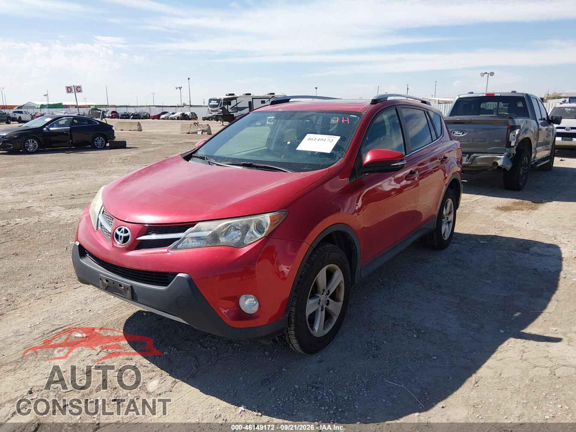 TOYOTA RAV4 2013 - 2T3RFREV4DW044132