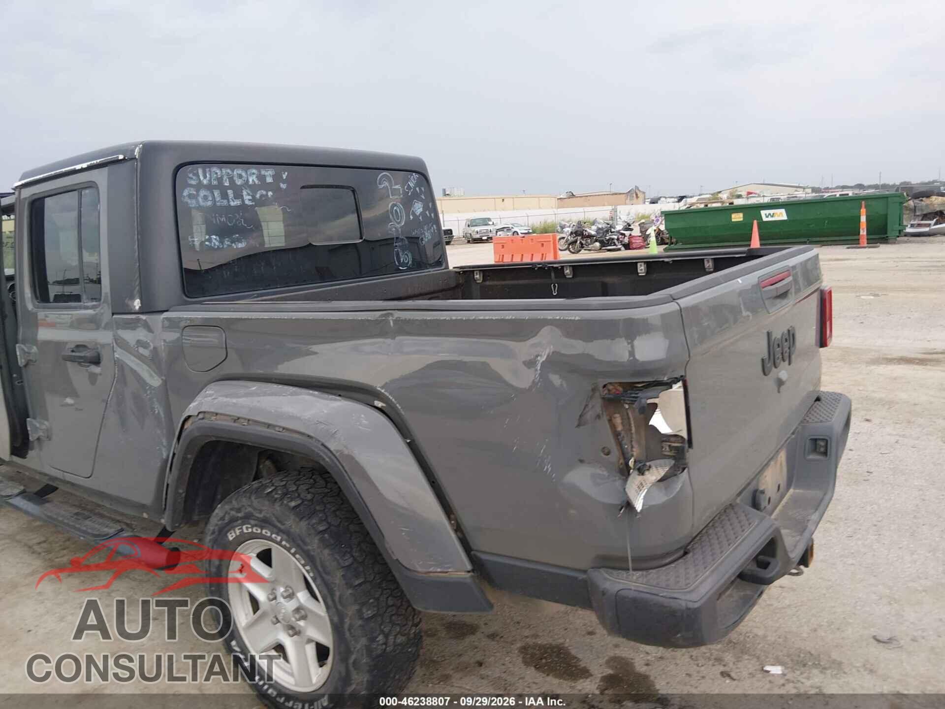 JEEP GLADIATOR 2020 - 1C6HJTAG7LL207699