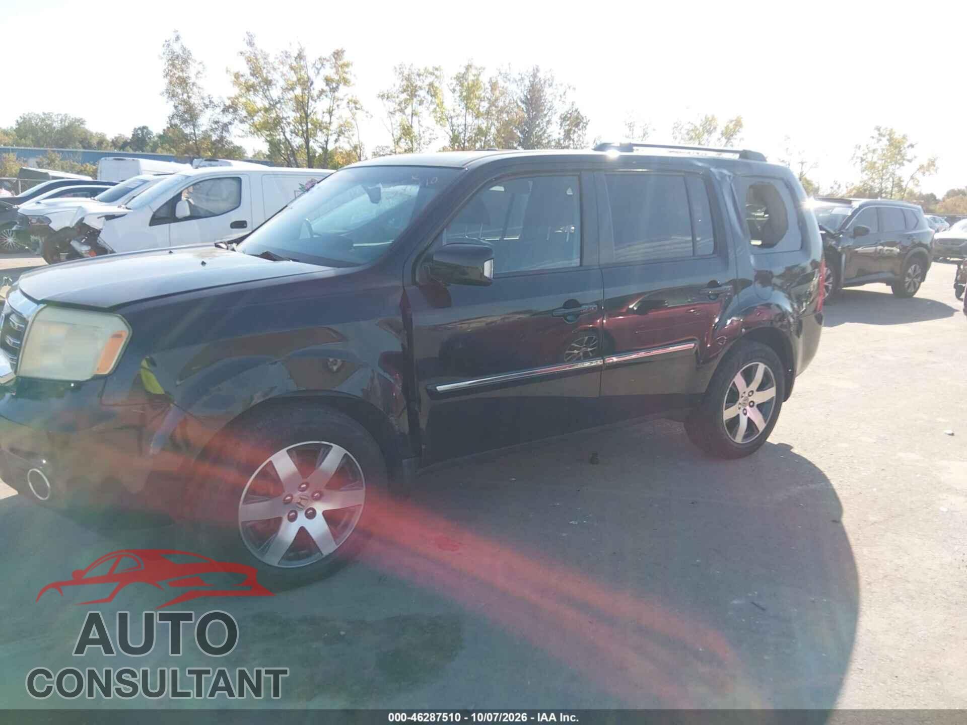 HONDA PILOT 2013 - 5FNYF4H99DB018760