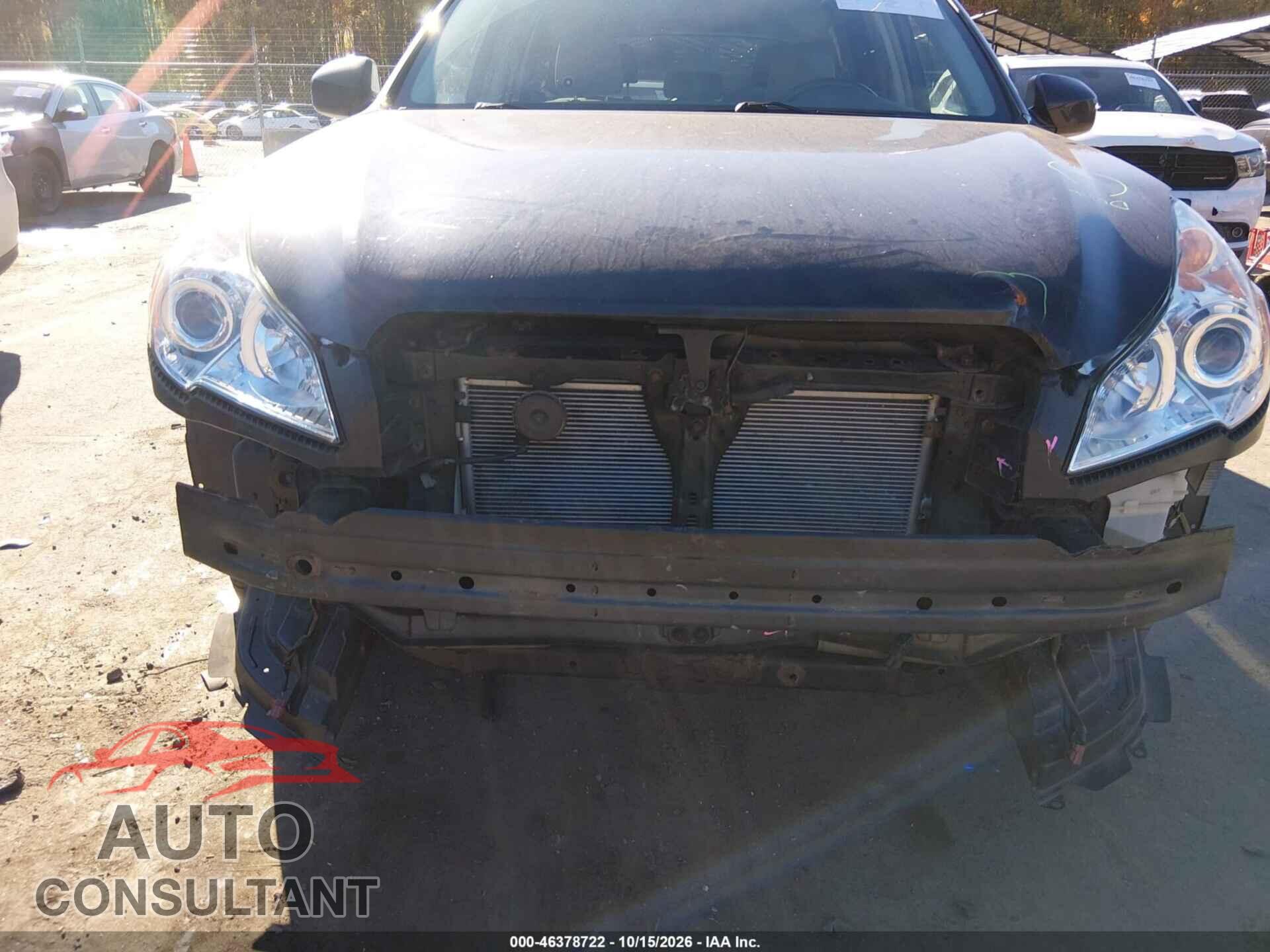 SUBARU OUTBACK 2012 - 4S4BRBCC9C3230845