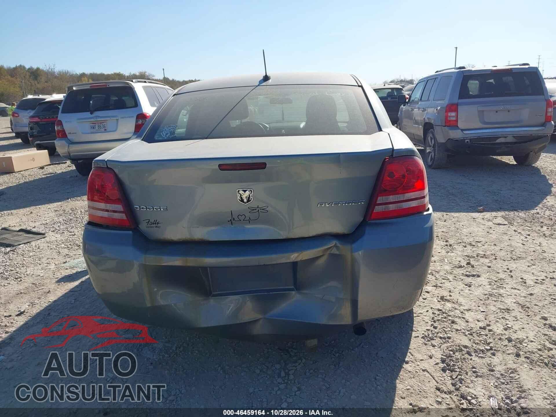 DODGE AVENGER 2010 - 1B3CC1FB2AN231524