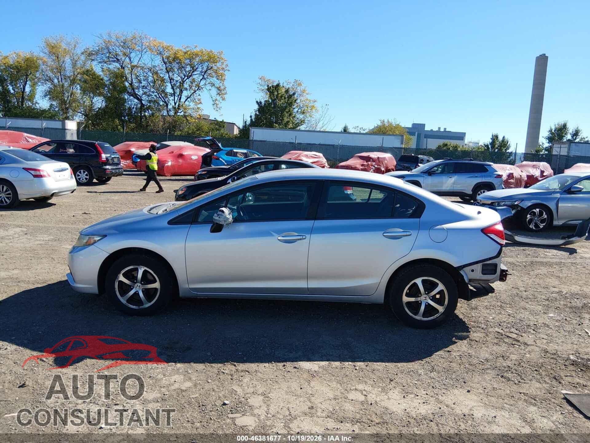 HONDA CIVIC 2015 - 19XFB2F74FE214655