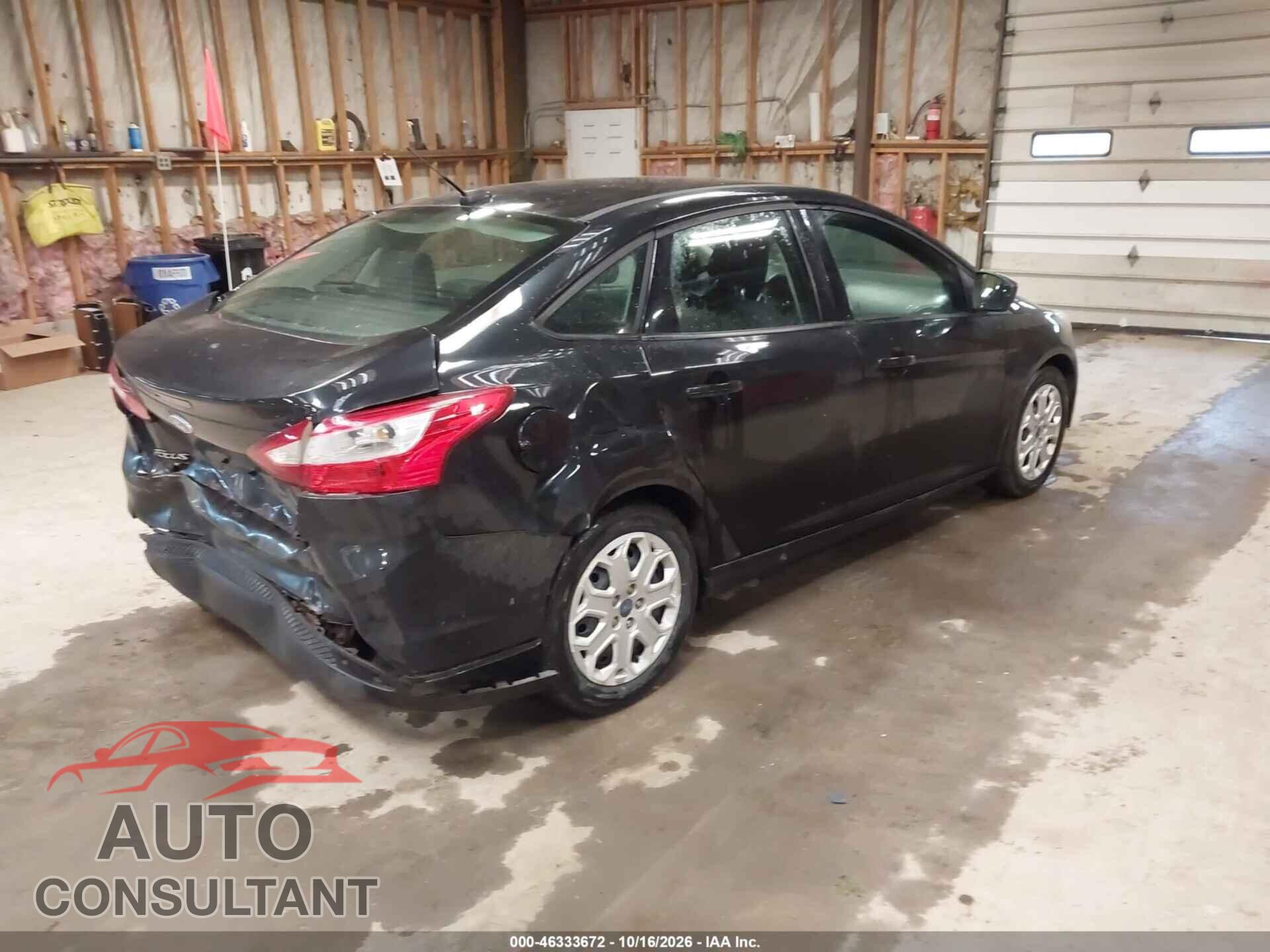 FORD FOCUS 2012 - 1FAHP3F26CL343672