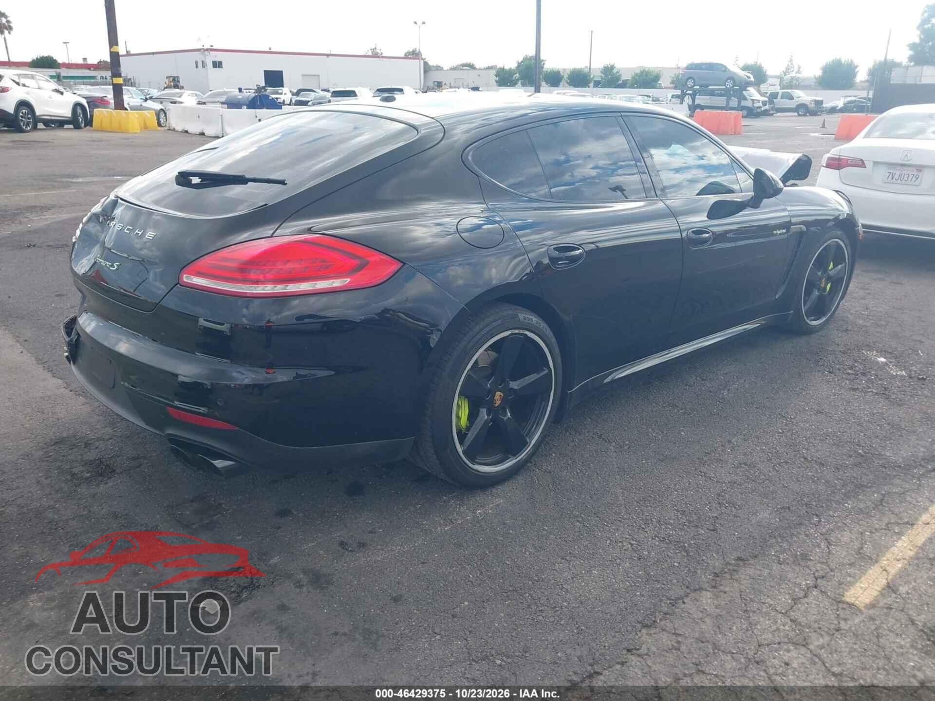 PORSCHE PANAMERA E-HYBRID 2016 - WP0AD2A71GL041312