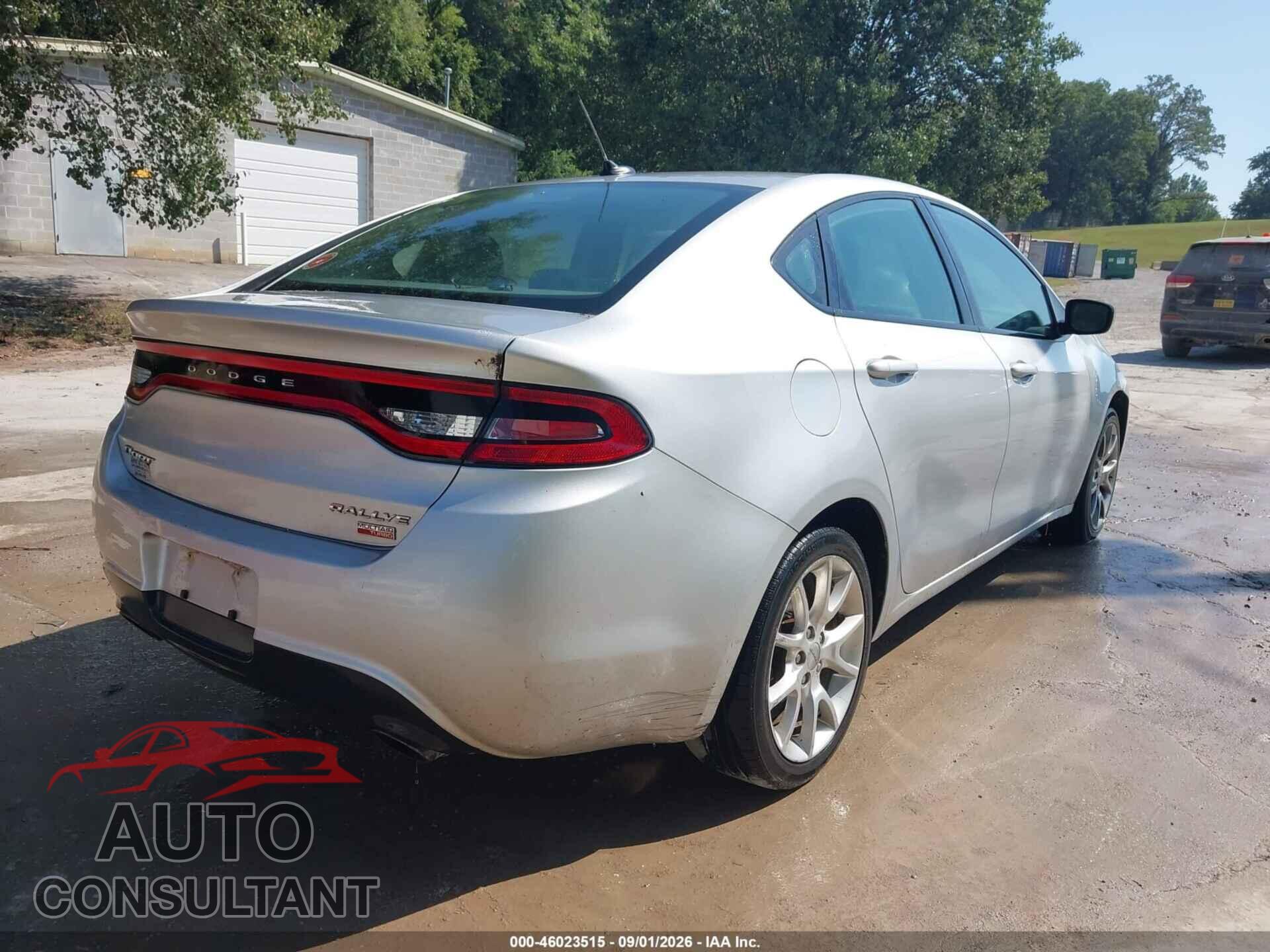 DODGE DART 2013 - 1C3CDFBH1DD156946