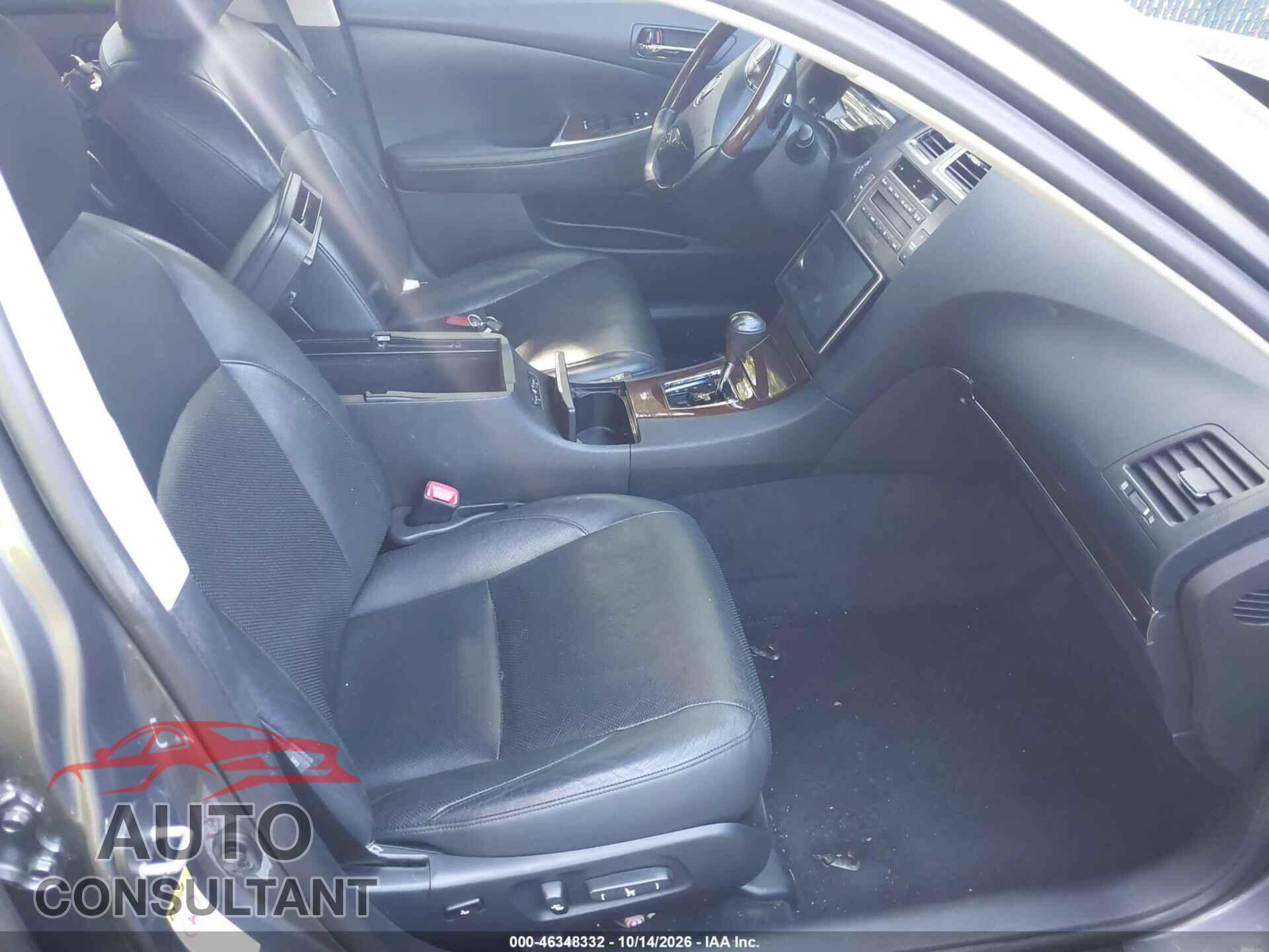 LEXUS ES 350 2012 - JTHBK1EG4C2496393