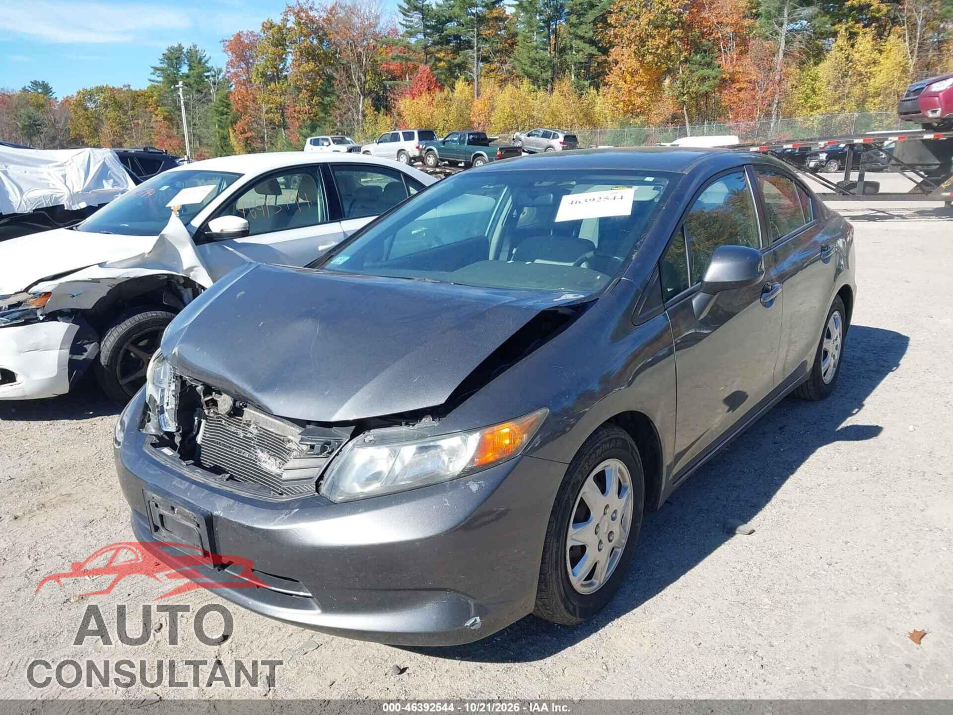 HONDA CIVIC 2012 - 2HGFB2F53CH333961