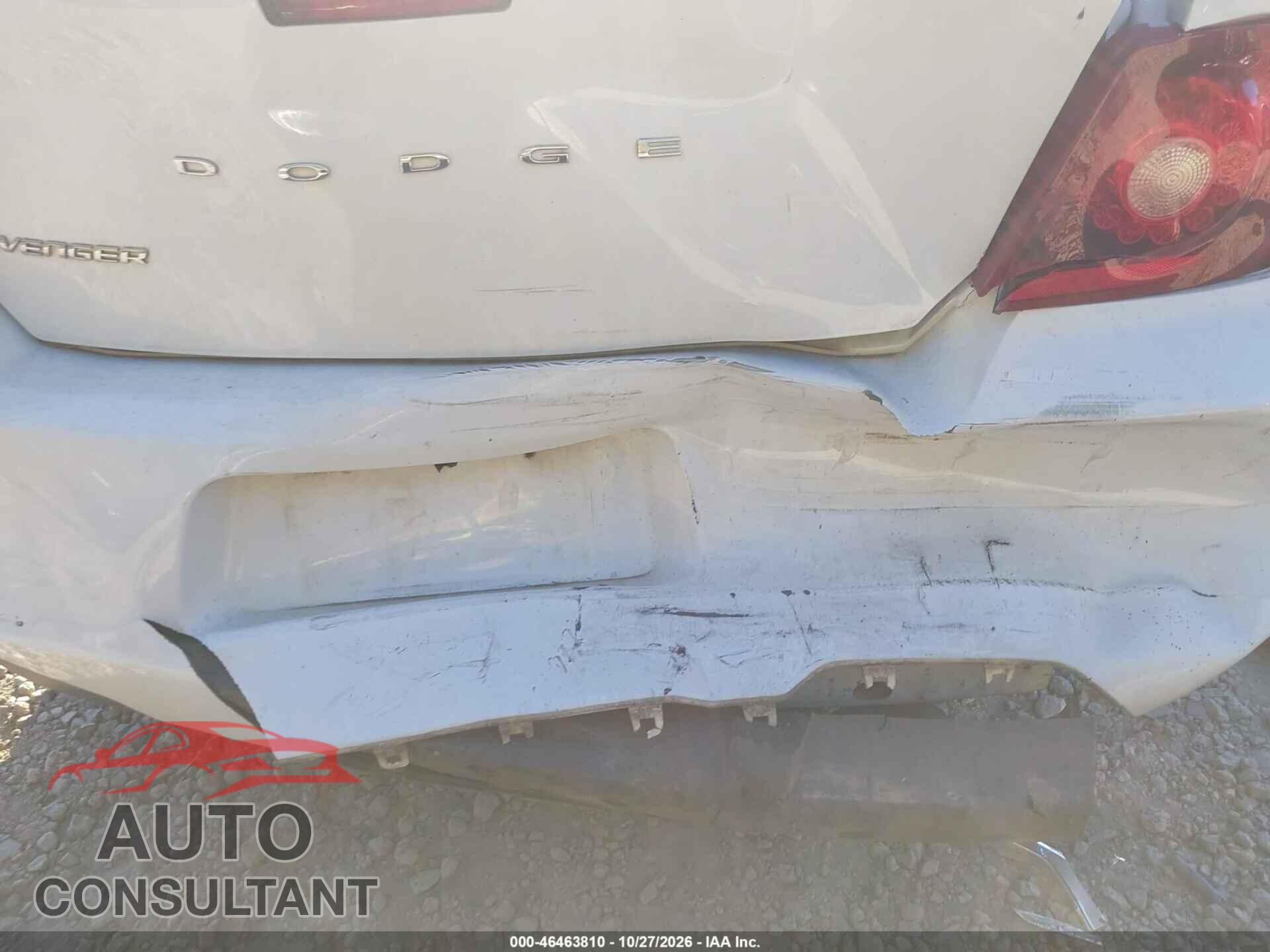 DODGE AVENGER 2013 - 1C3CDZAB3DN625947