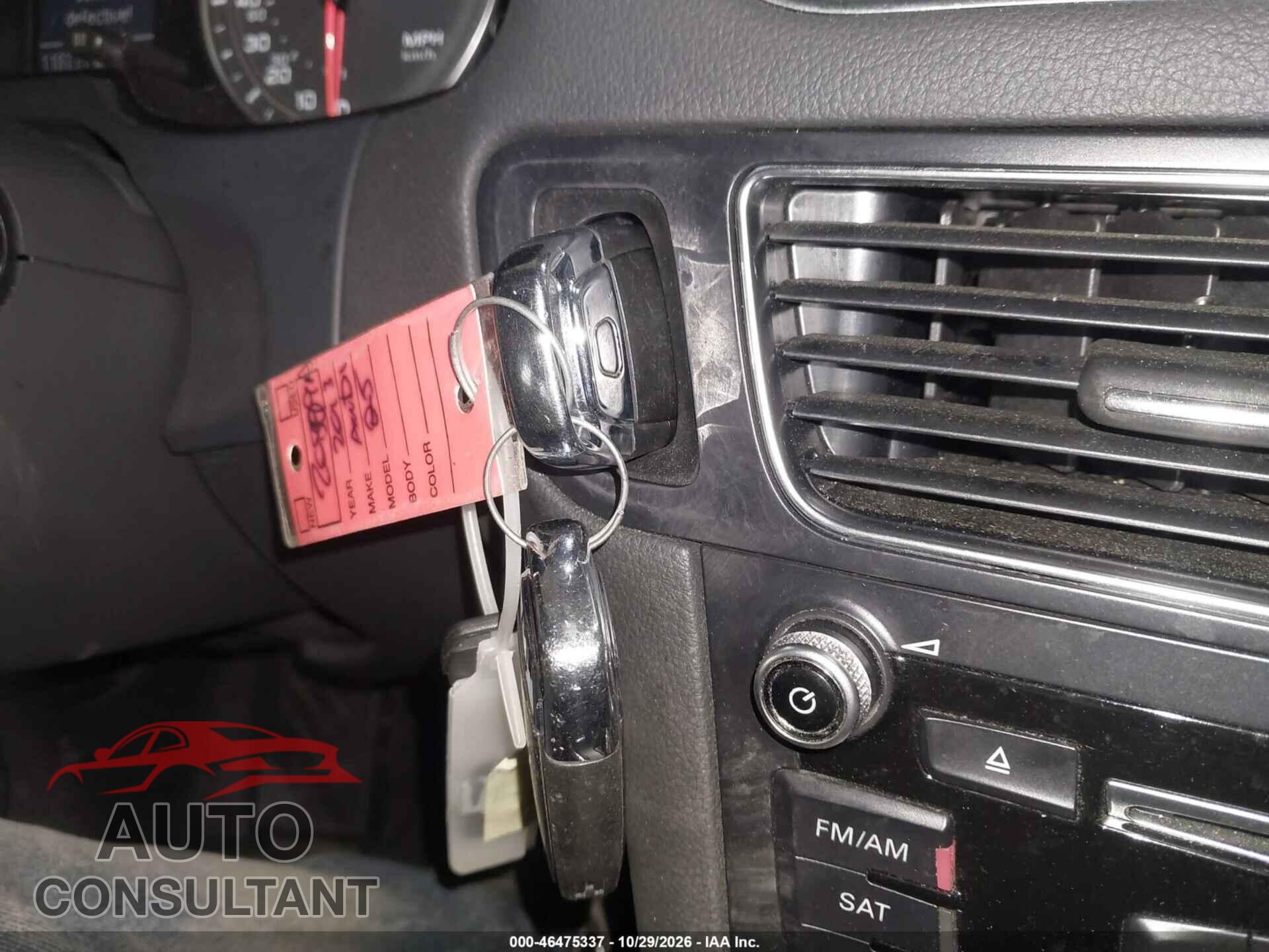 AUDI Q5 2013 - WA1CFAFP6DA089489