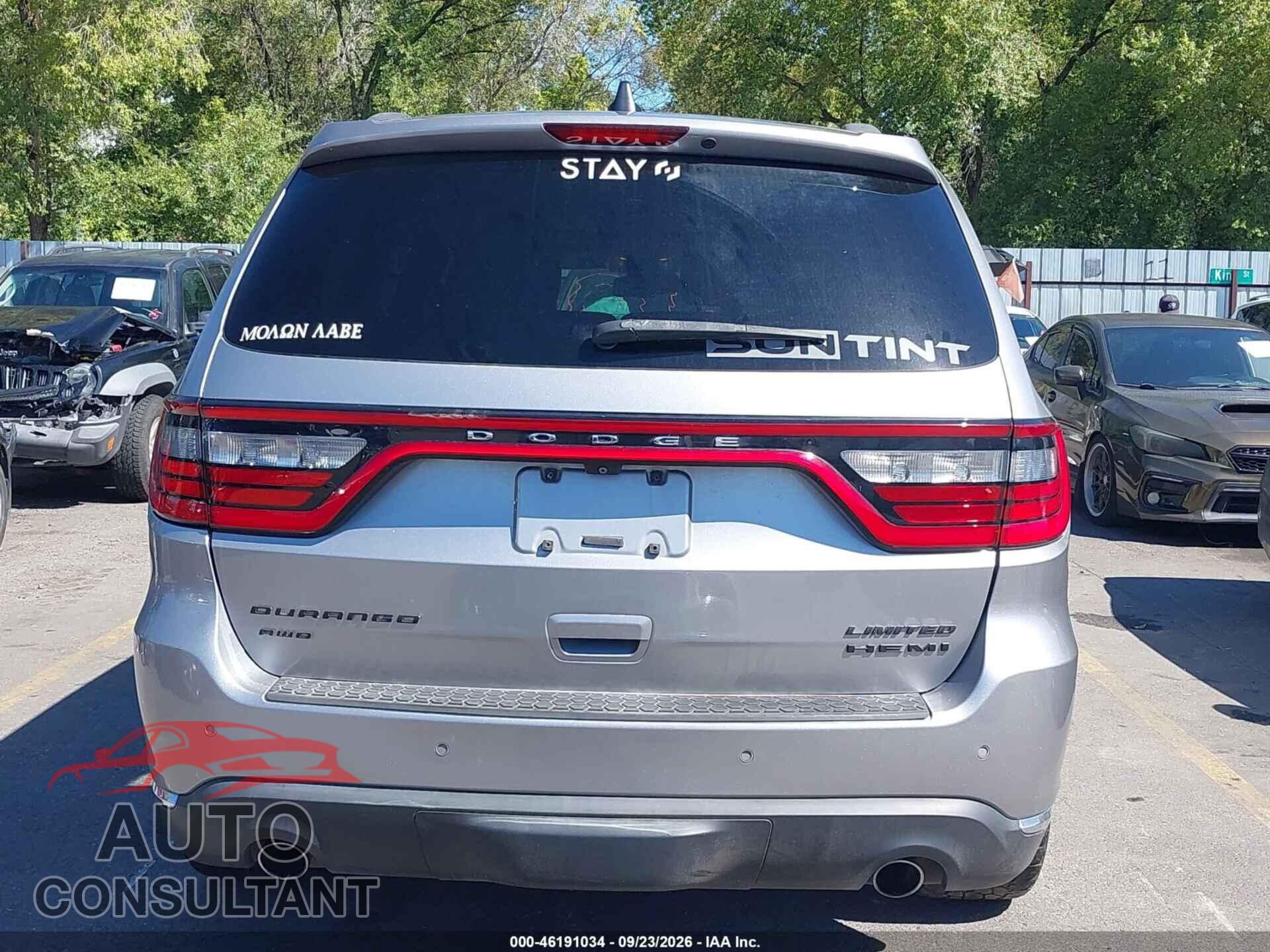 DODGE DURANGO 2014 - 1C4SDJDT3EC383266