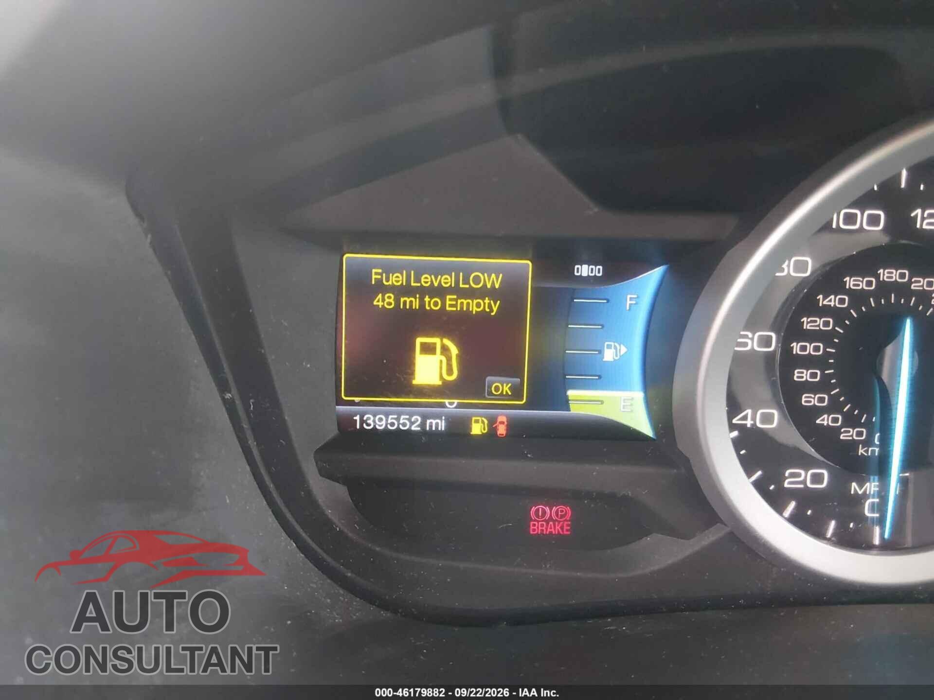 FORD EXPLORER 2011 - 1FMHK8F86BGA24236