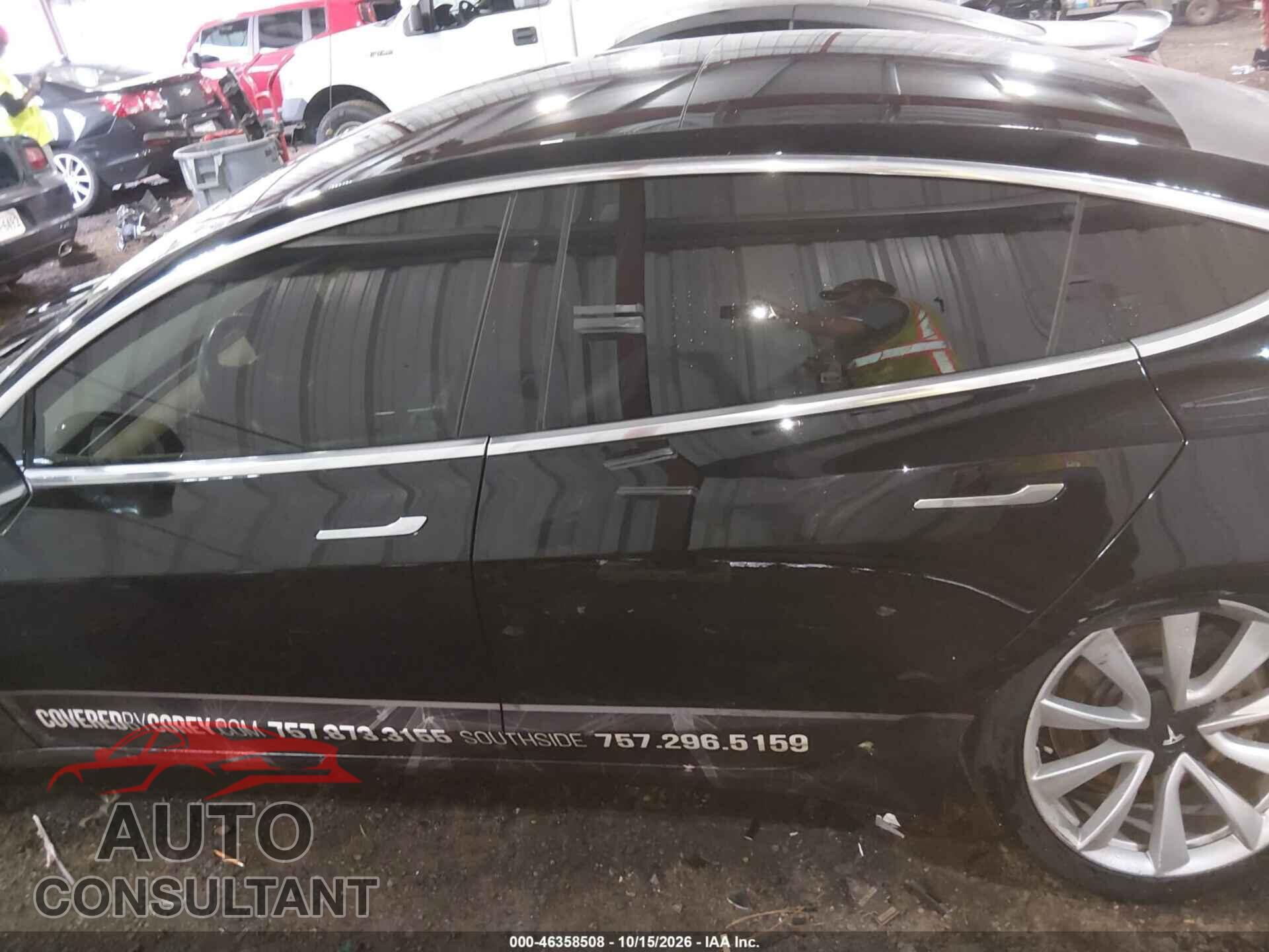 TESLA MODEL 3 2019 - 5YJ3E1EA2KF310788