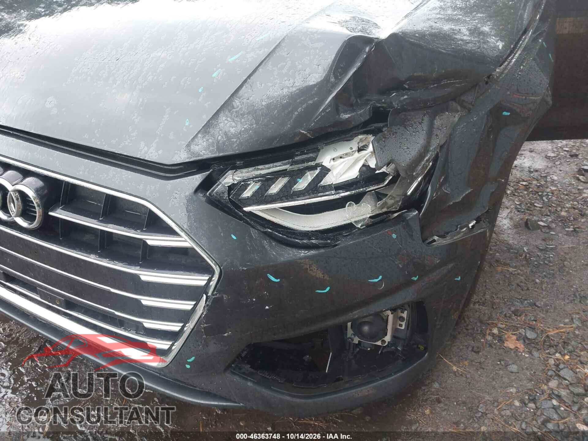 AUDI A4 2021 - WAUBBAF45MA086504