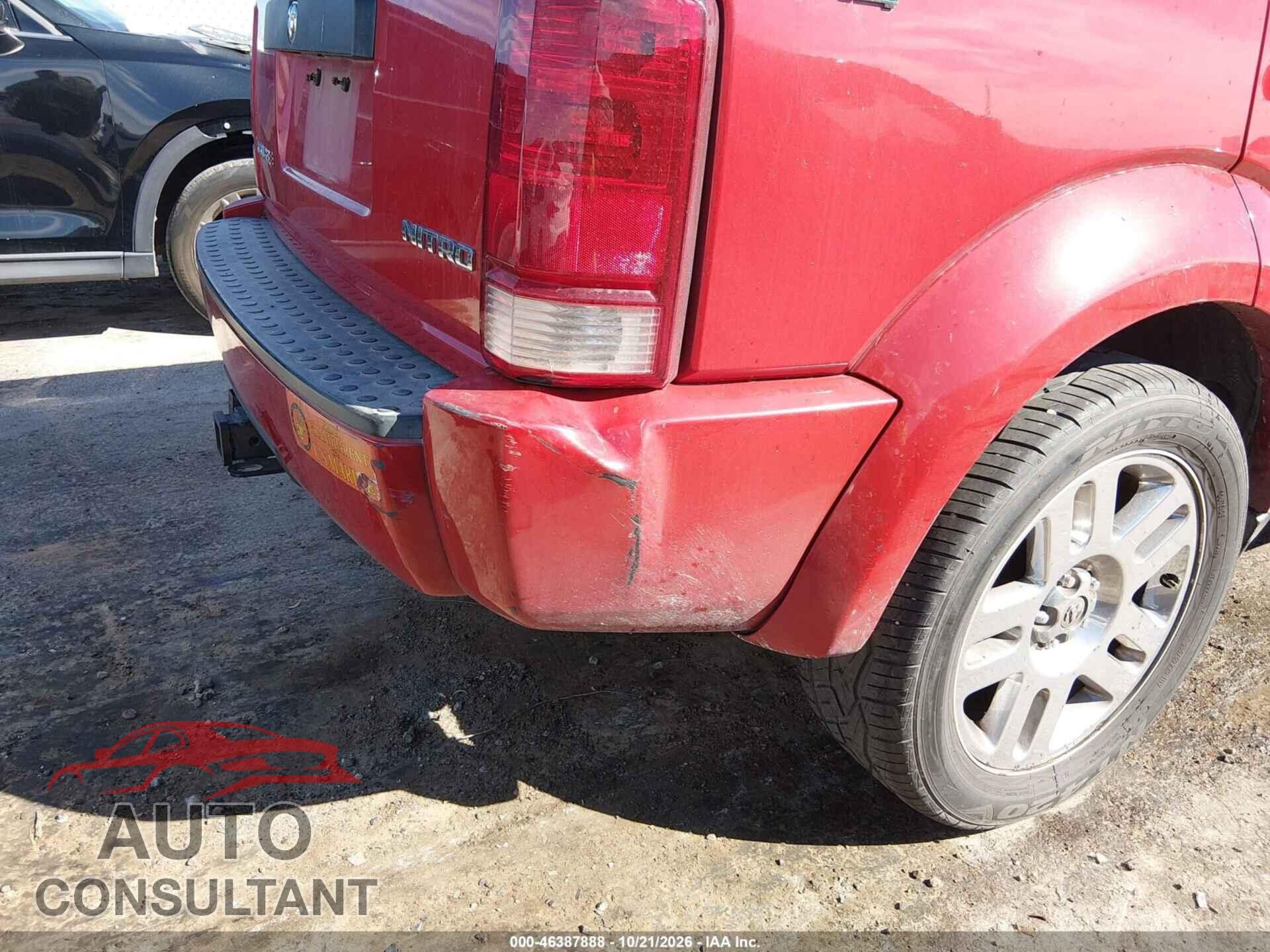 DODGE NITRO 2011 - 1D4PU4GK9BW603467