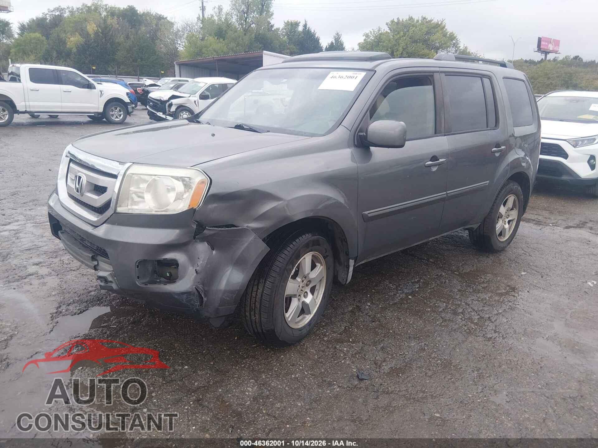 HONDA PILOT 2009 - 5FNYF38569B019315