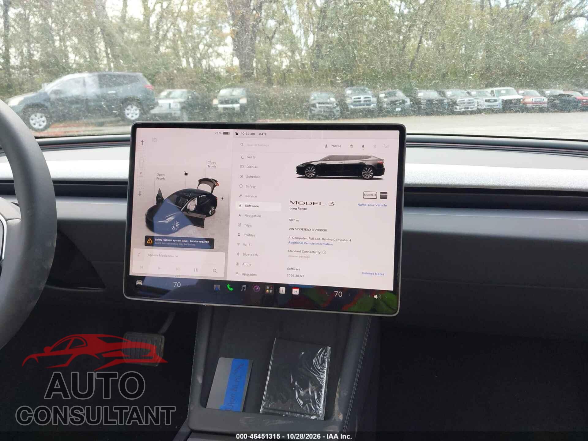 TESLA MODEL 3 2026 - 5YJ3E1EAXTF209936