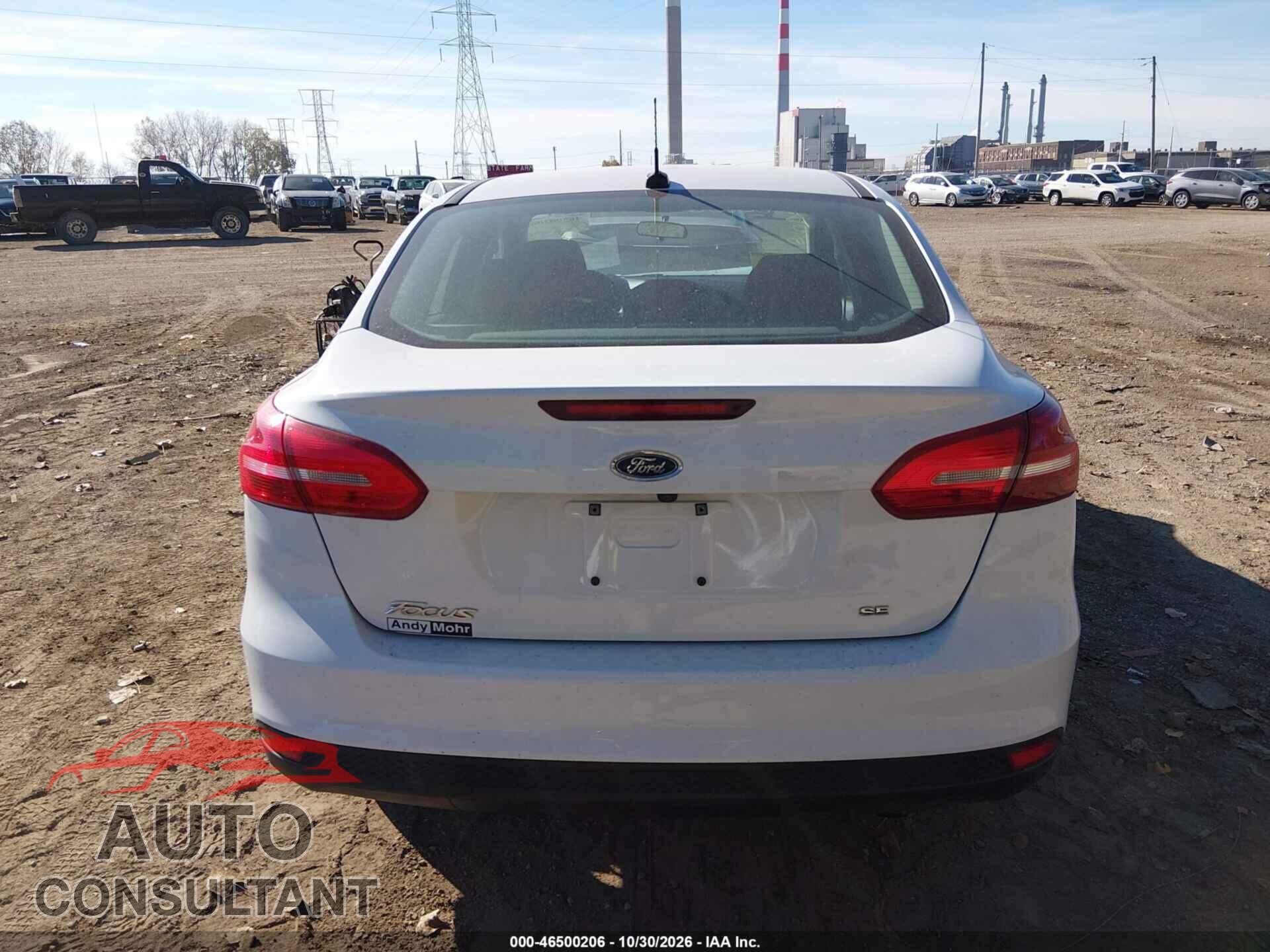 FORD FOCUS 2018 - 1FADP3F28JL310541