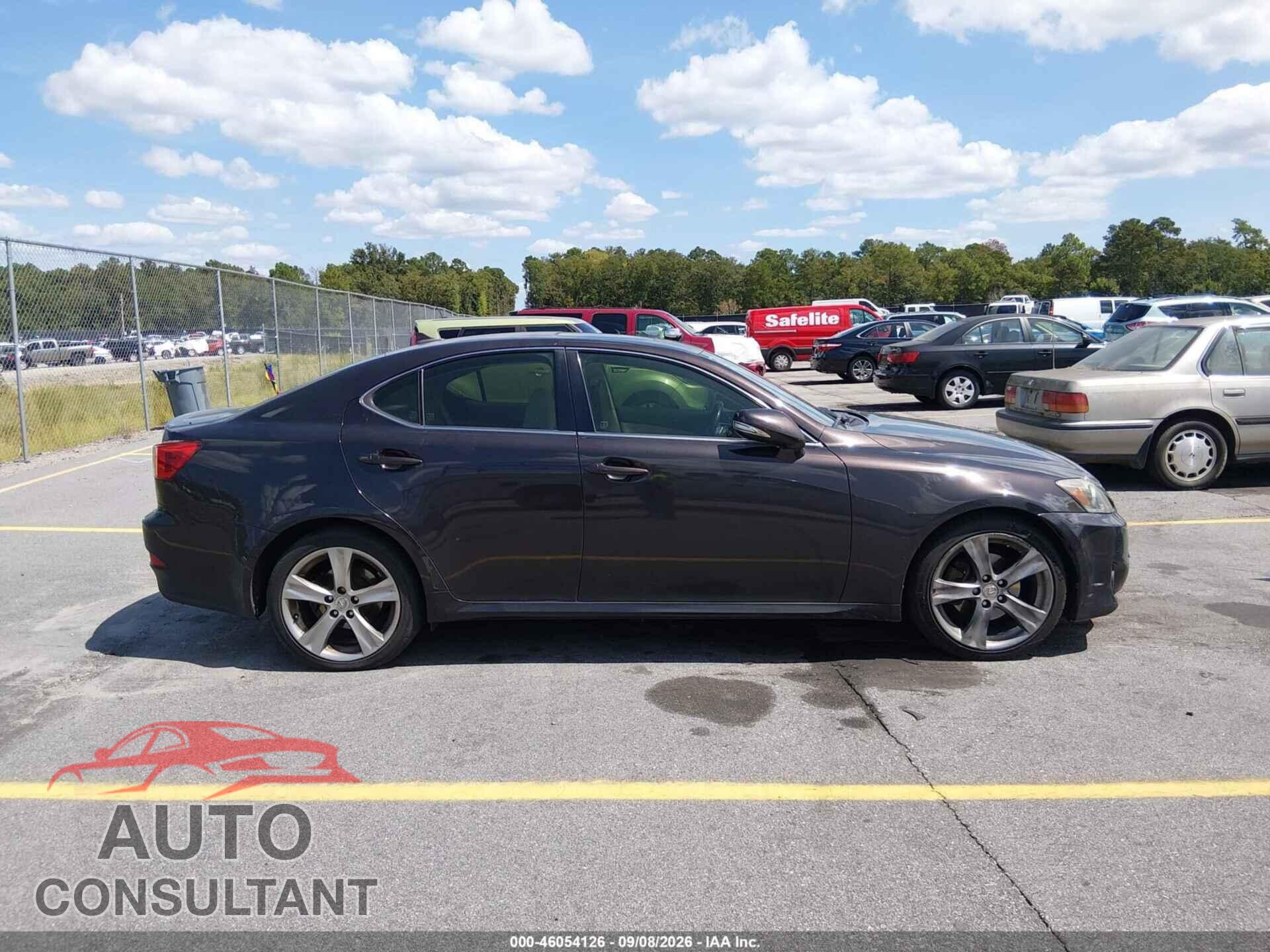 LEXUS IS 250 2012 - JTHBF5C24C5159353