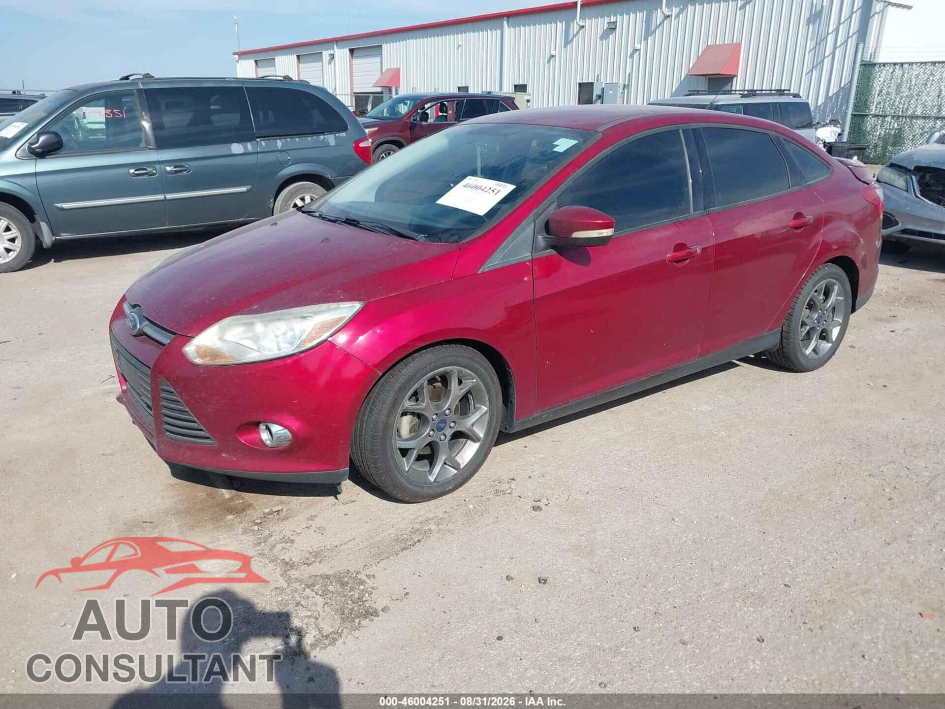 FORD FOCUS 2013 - 1FADP3F21DL302057