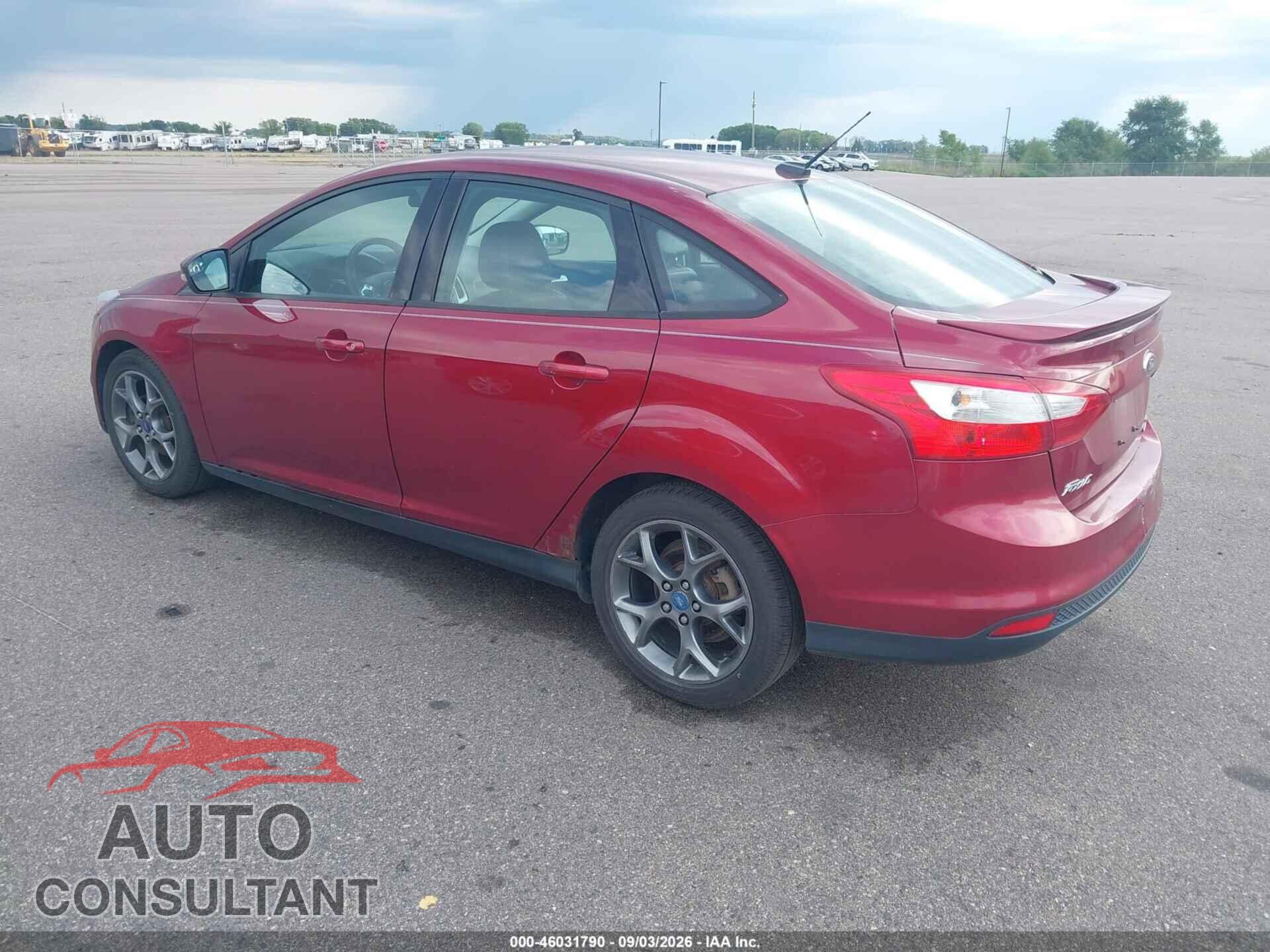 FORD FOCUS 2013 - 1FADP3F29DL156426