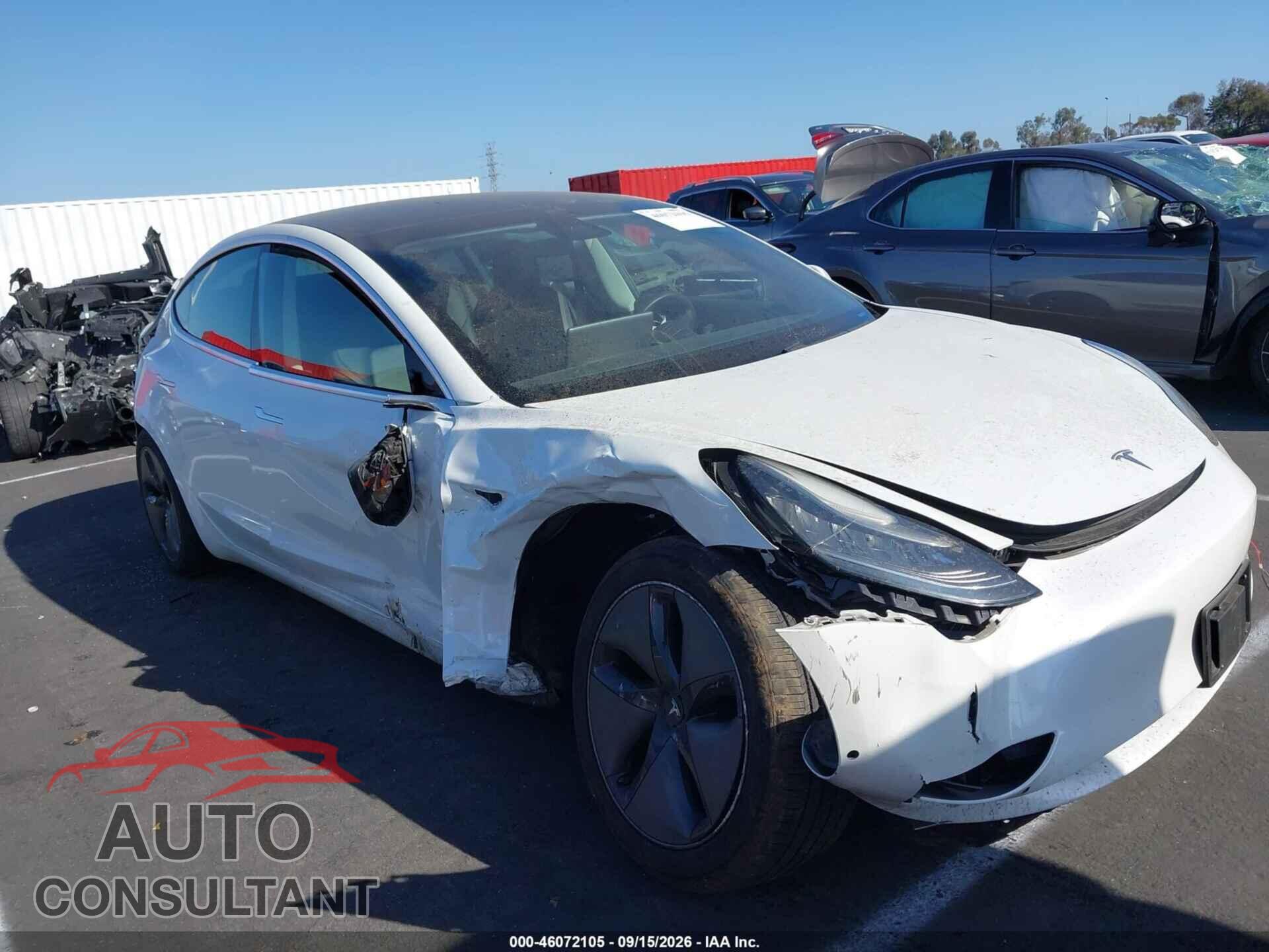 TESLA MODEL 3 2020 - 5YJ3E1EA5LF744754