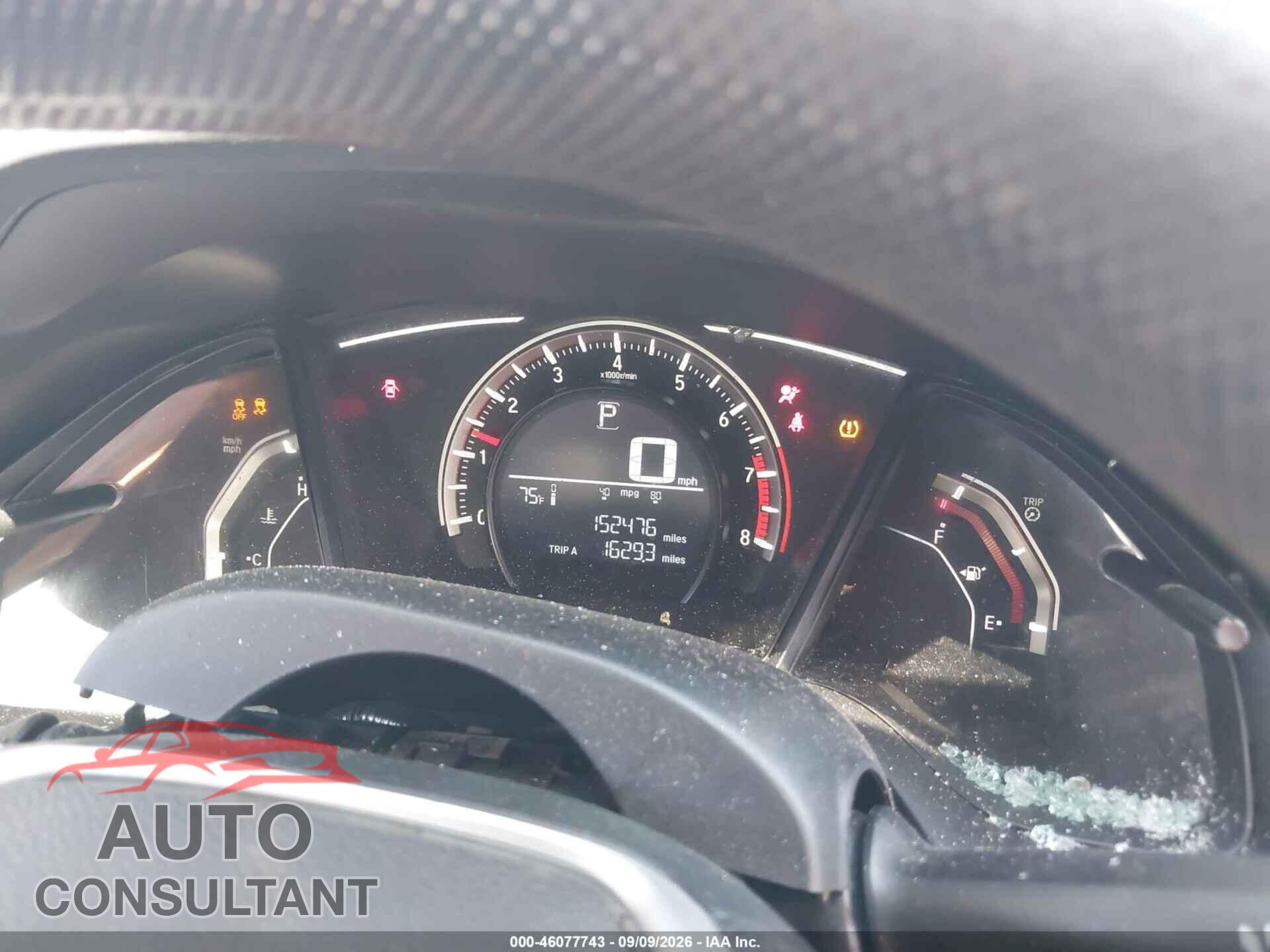 HONDA CIVIC 2017 - 19XFC2F58HE064449