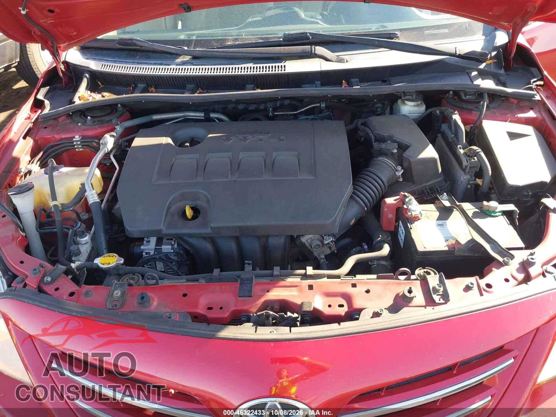 TOYOTA COROLLA 2013 - 5YFBU4EEXDP186568