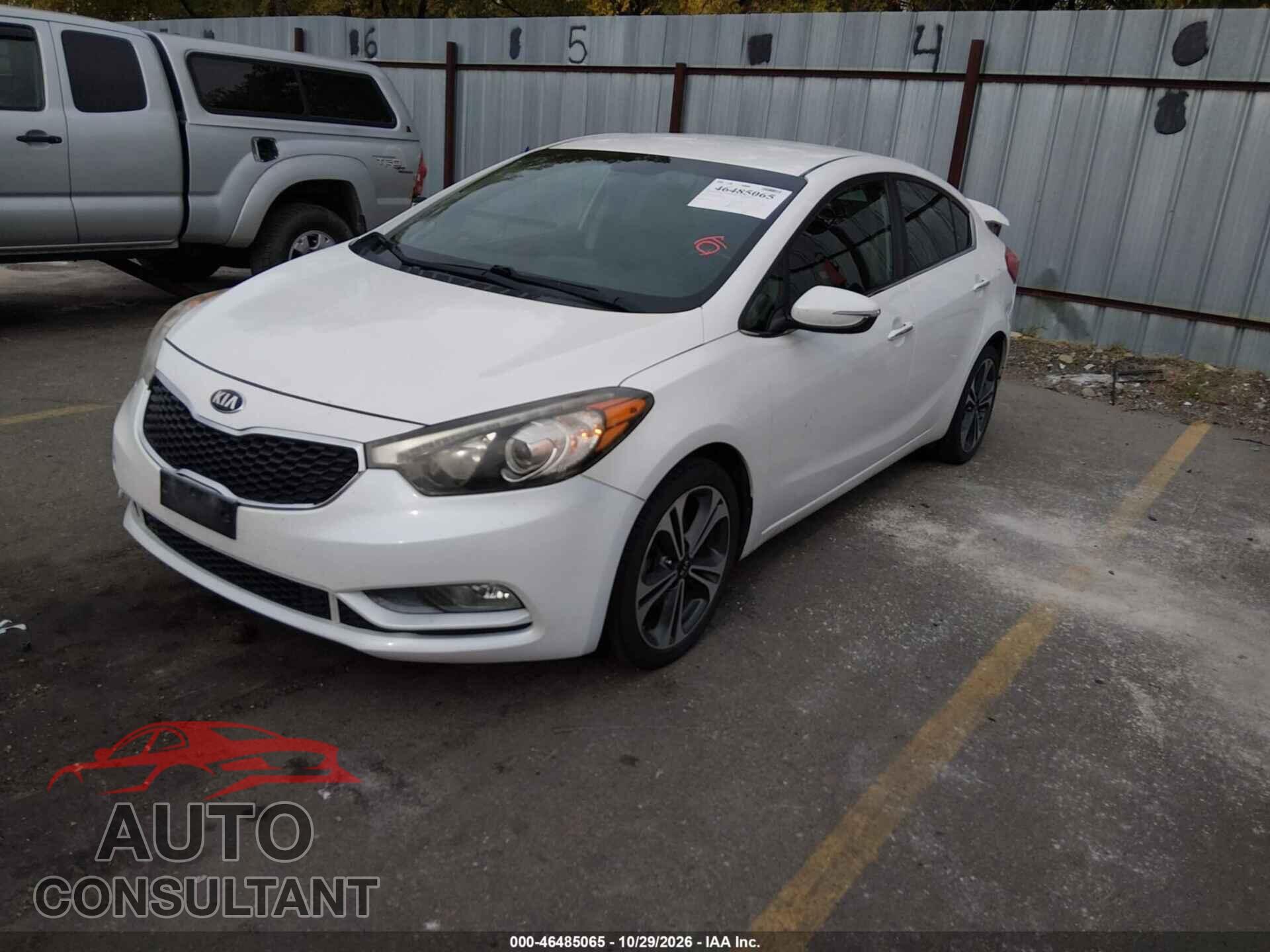 KIA FORTE 2014 - KNAFX4A81E5192067