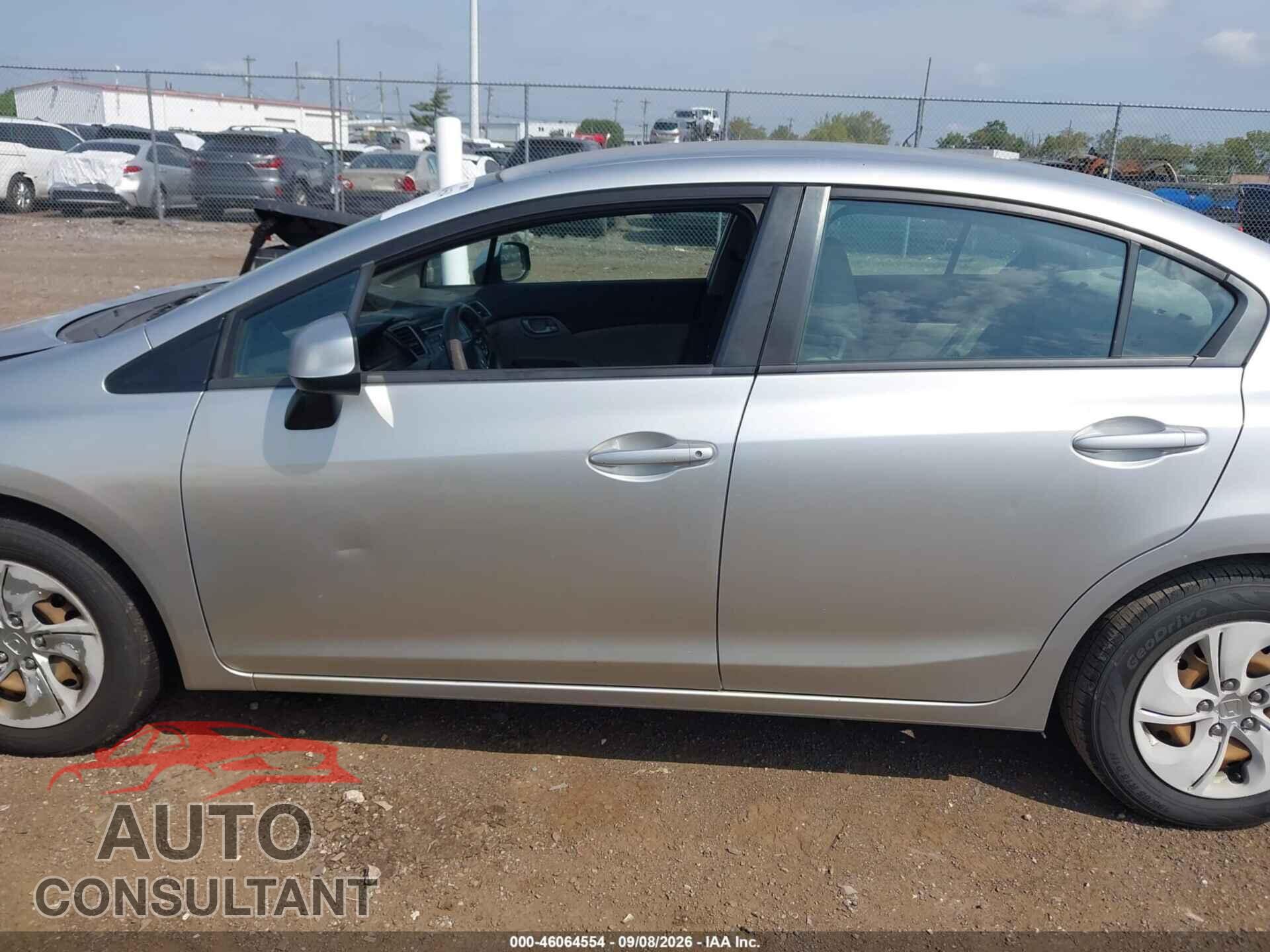 HONDA CIVIC 2013 - 2HGFB2F59DH590298