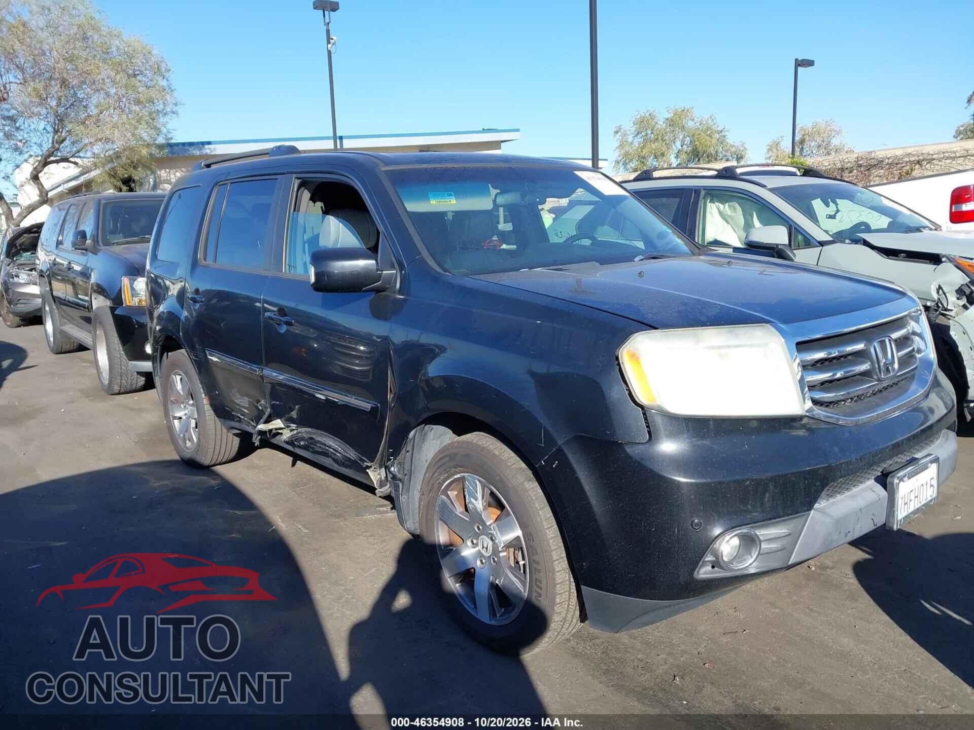 HONDA PILOT 2014 - 5FNYF3H96EB023801