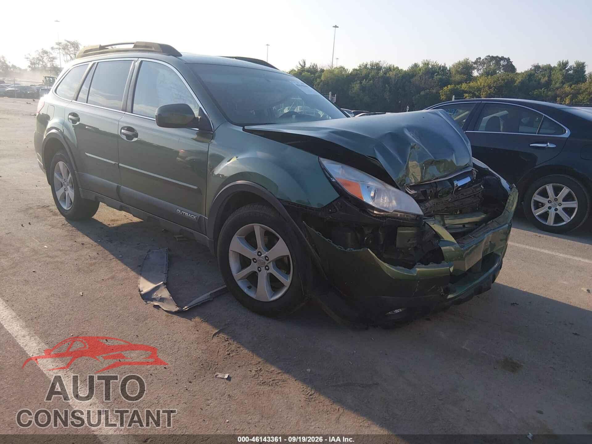 SUBARU OUTBACK 2014 - 4S4BRCDC4E3308519