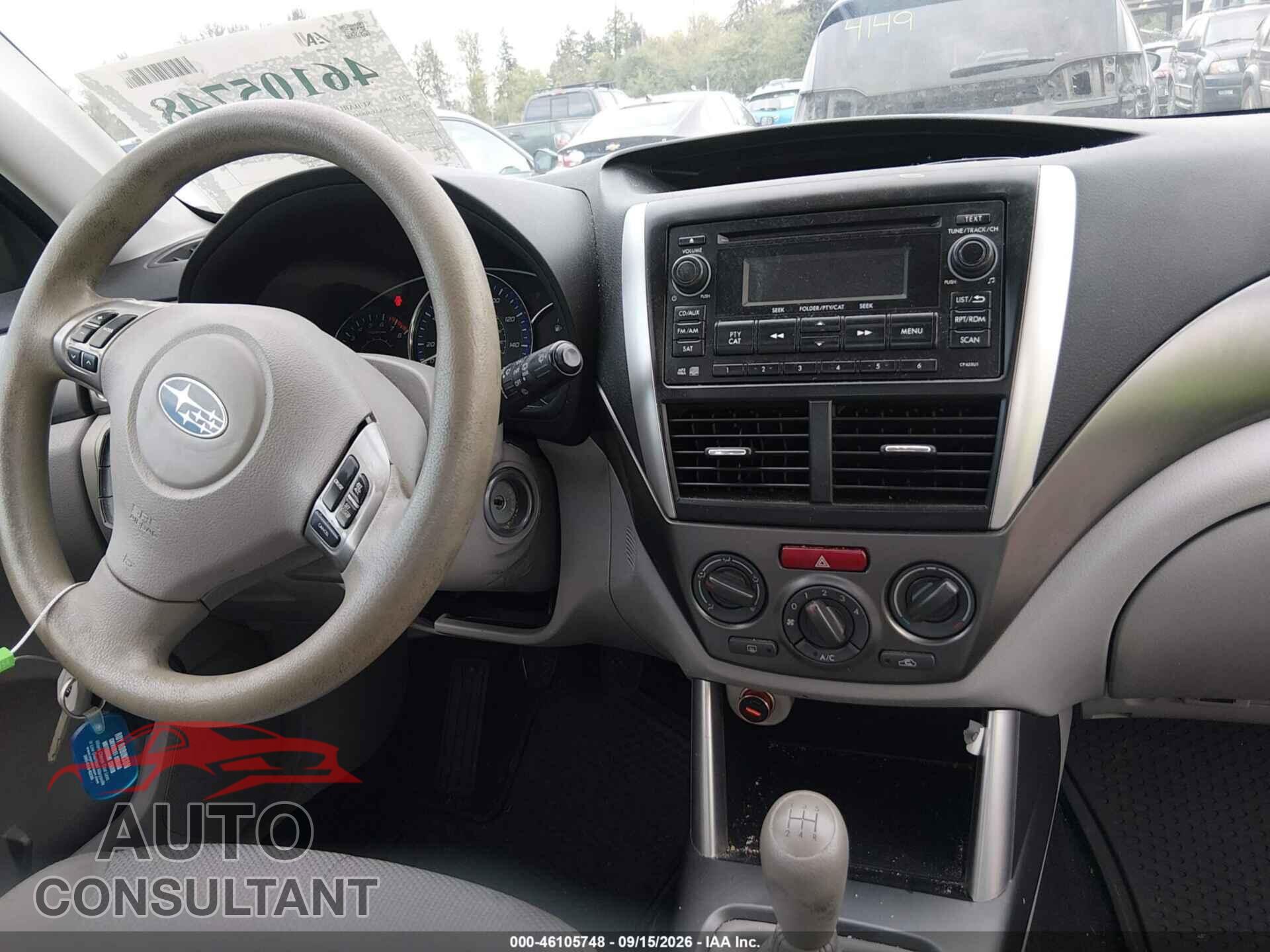 SUBARU FORESTER 2013 - JF2SHAAC5DG411408