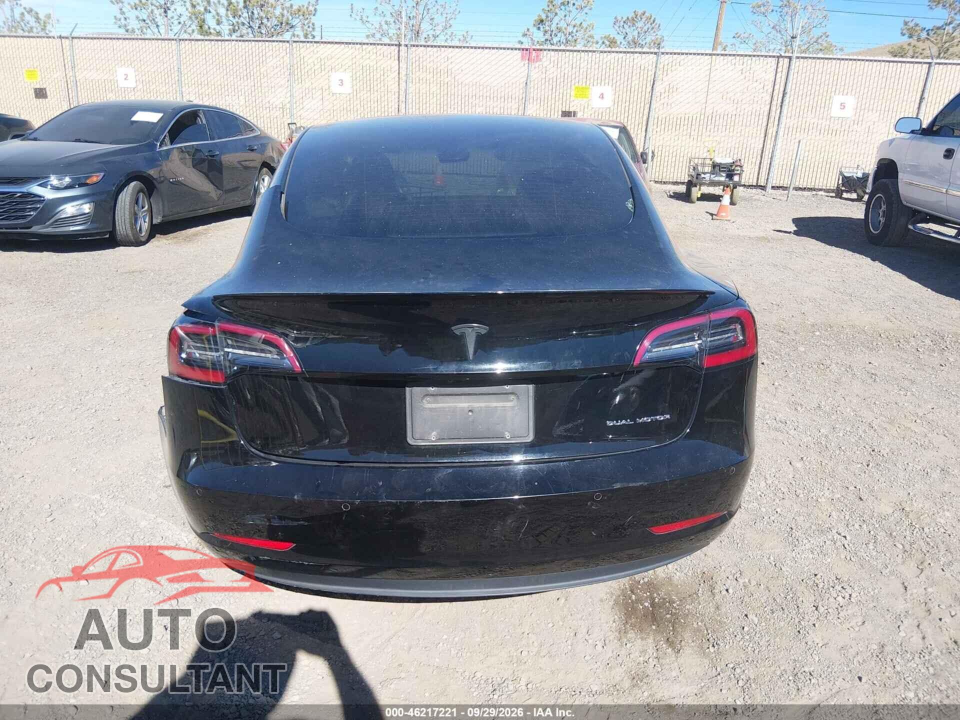 TESLA MODEL 3 2022 - 5YJ3E1EB0NF307238