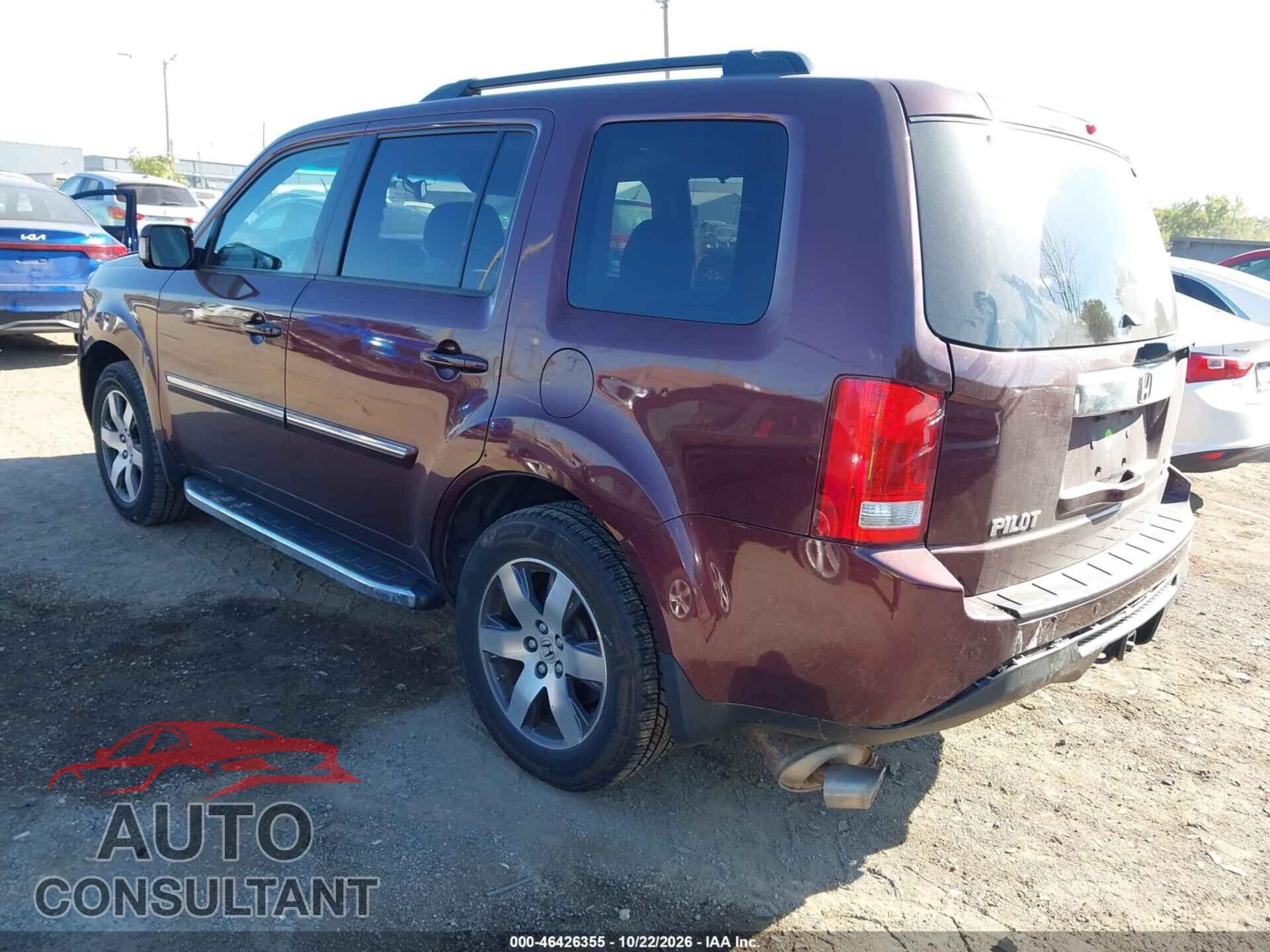 HONDA PILOT 2012 - 5FNYF4H9XCB075077