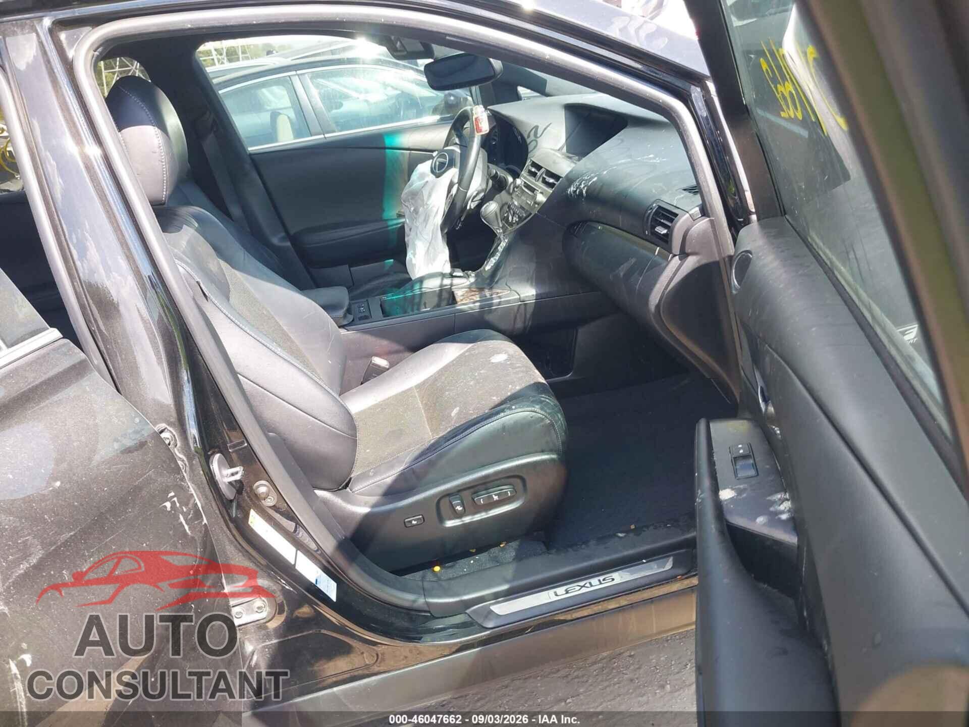 LEXUS RX 350 2015 - 2T2BK1BAXFC325585