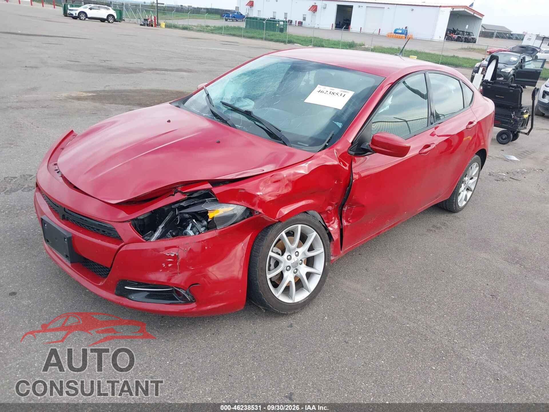 DODGE DART 2013 - 1C3CDFBA0DD311280
