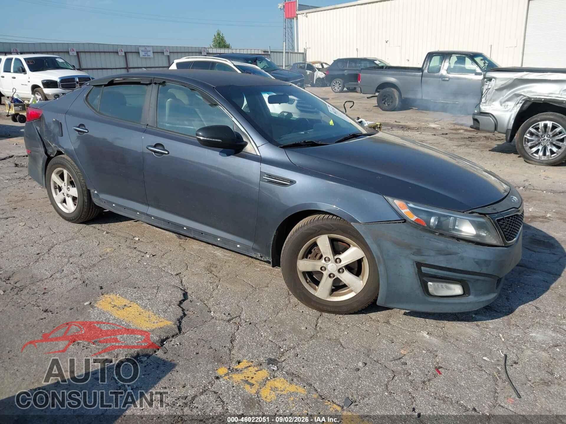 KIA OPTIMA 2015 - KNAGM4A73F5608318