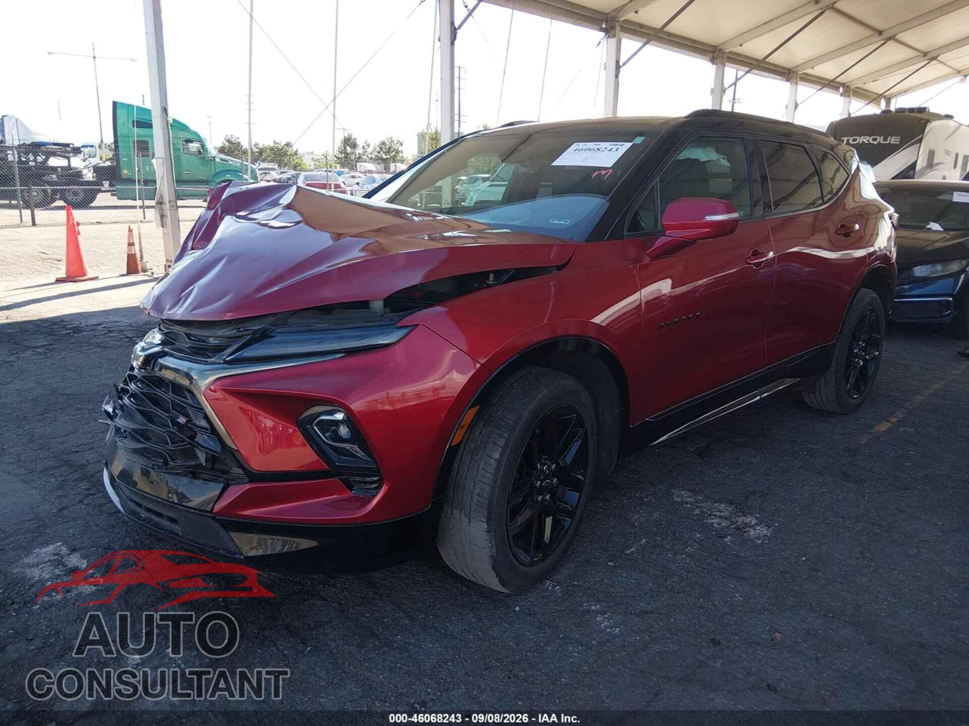 CHEVROLET BLAZER 2023 - 3GNKBKRS1PS219756
