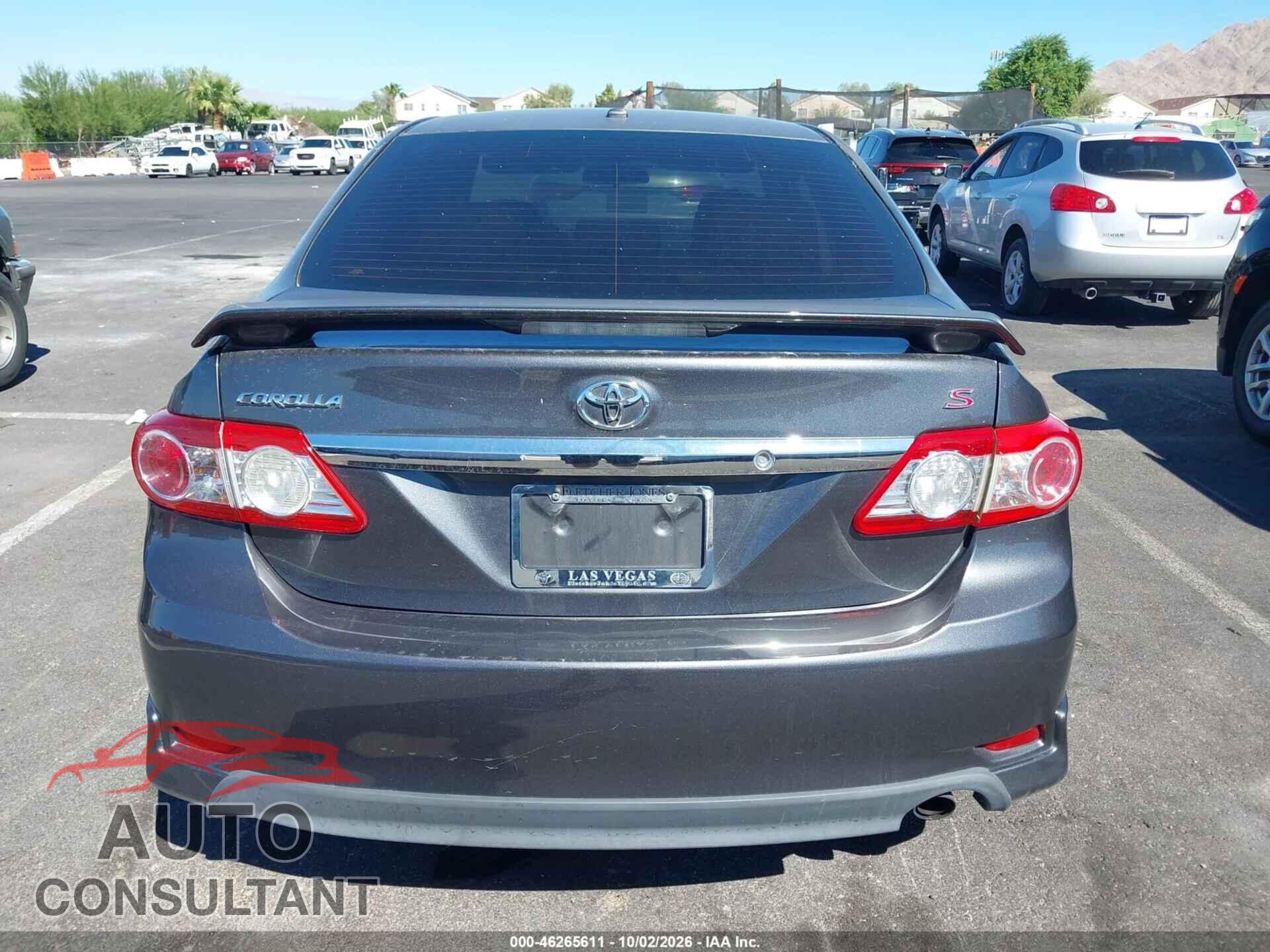 TOYOTA COROLLA 2013 - 5YFBU4EE6DP122169