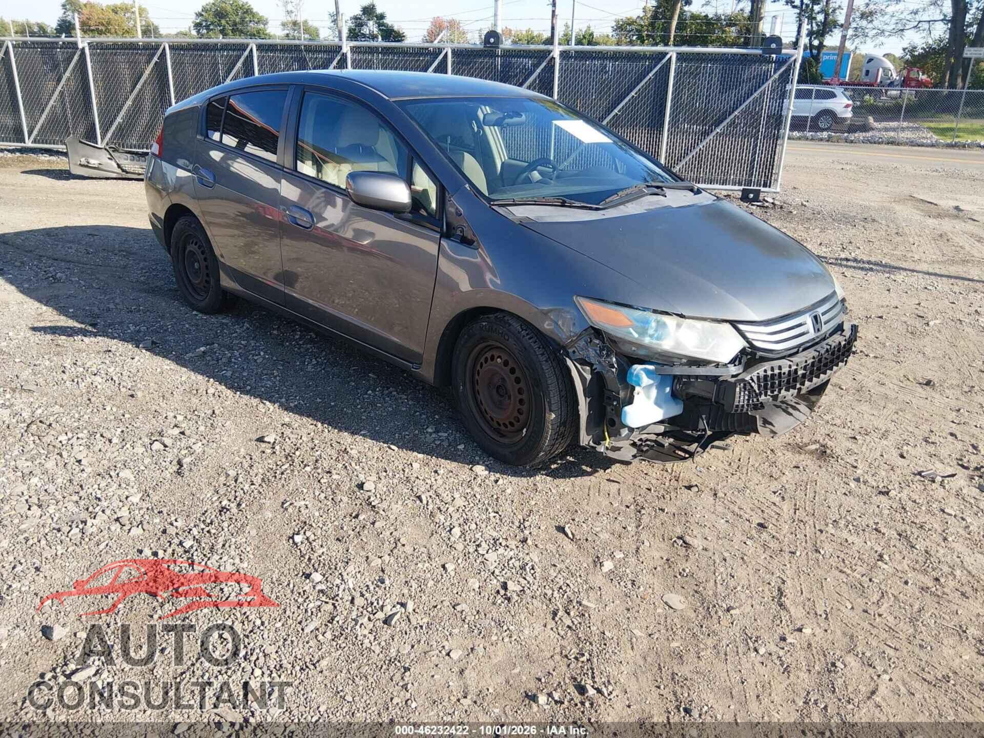 HONDA INSIGHT 2011 - JHMZE2H56BS009196