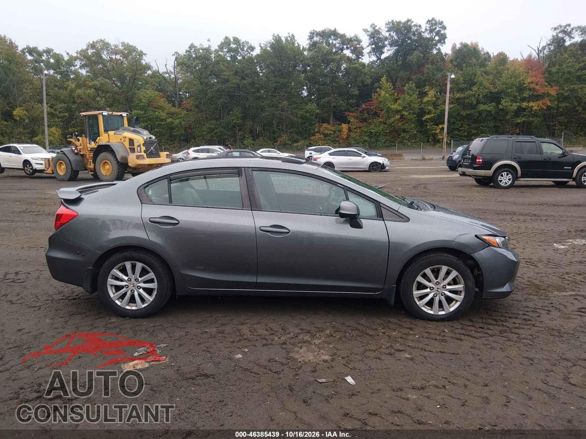 HONDA CIVIC 2012 - 19XFB2F85CE308922