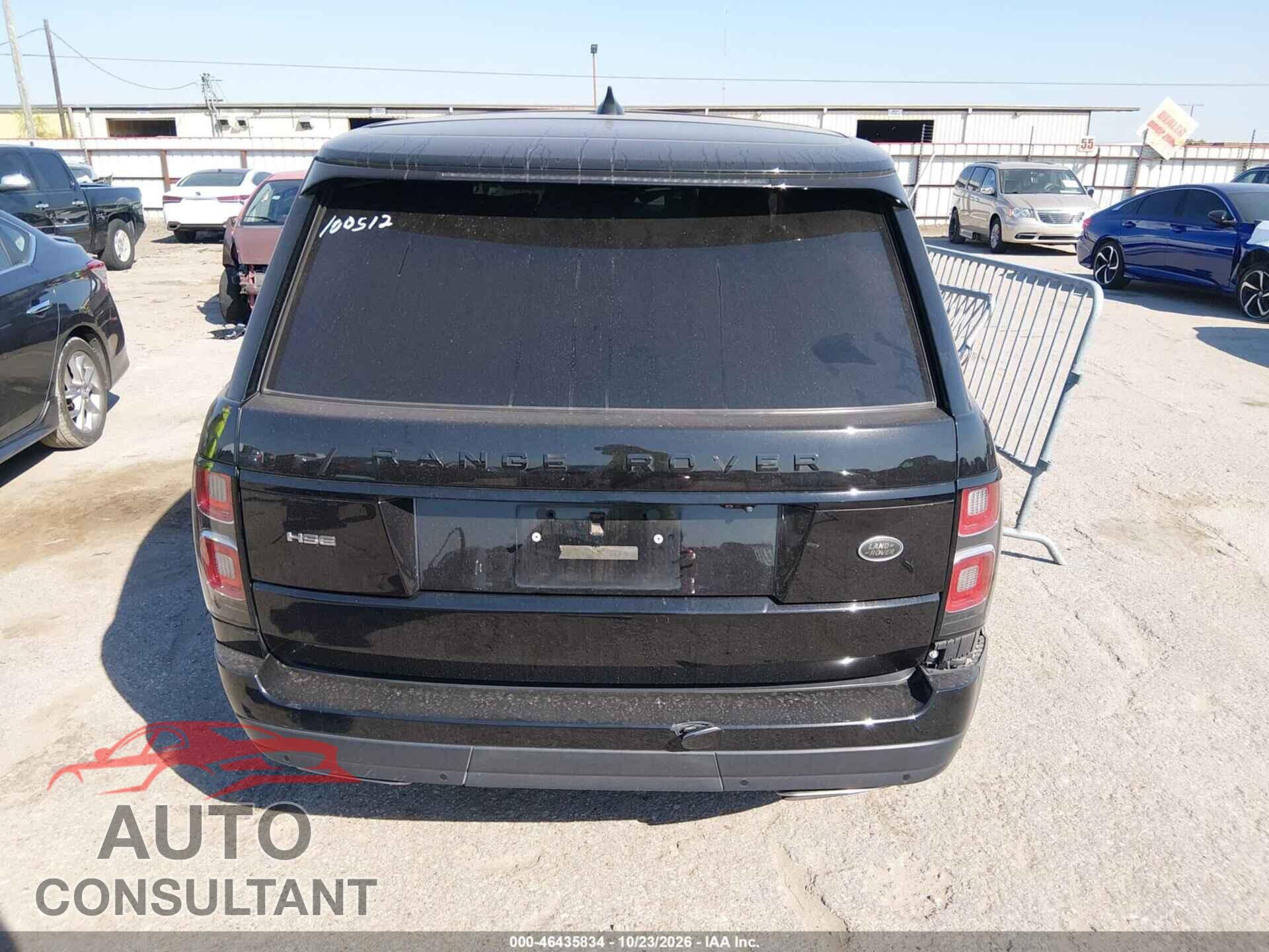 LAND ROVER RANGE ROVER 2019 - SALGS2SV5KA543833