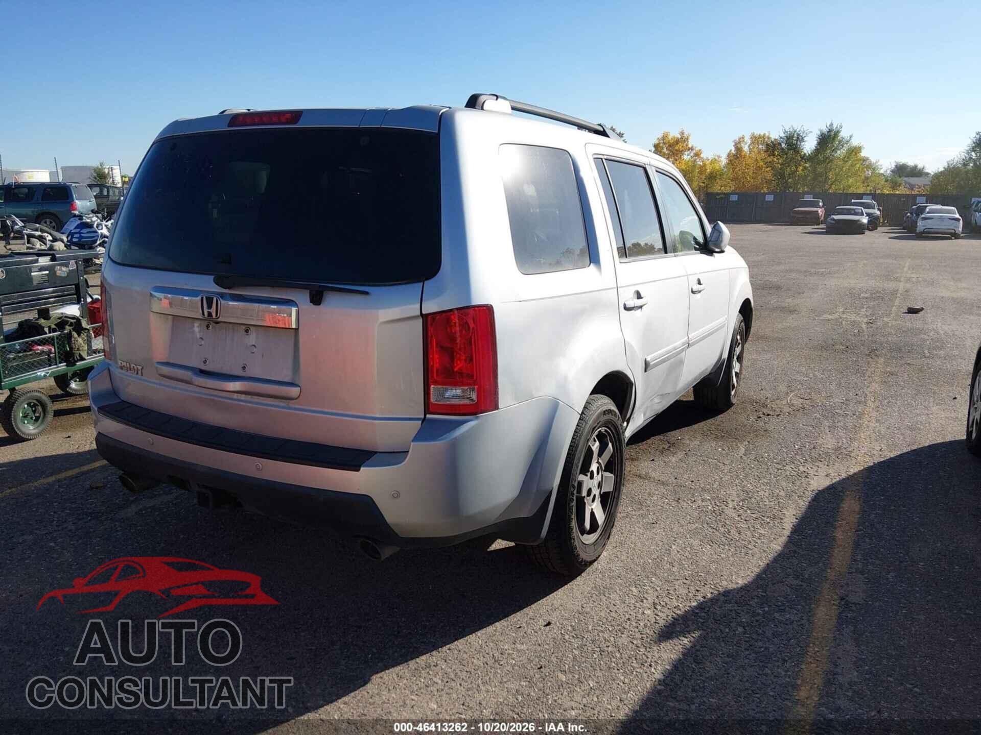 HONDA PILOT 2009 - 5FNYF38959B017106