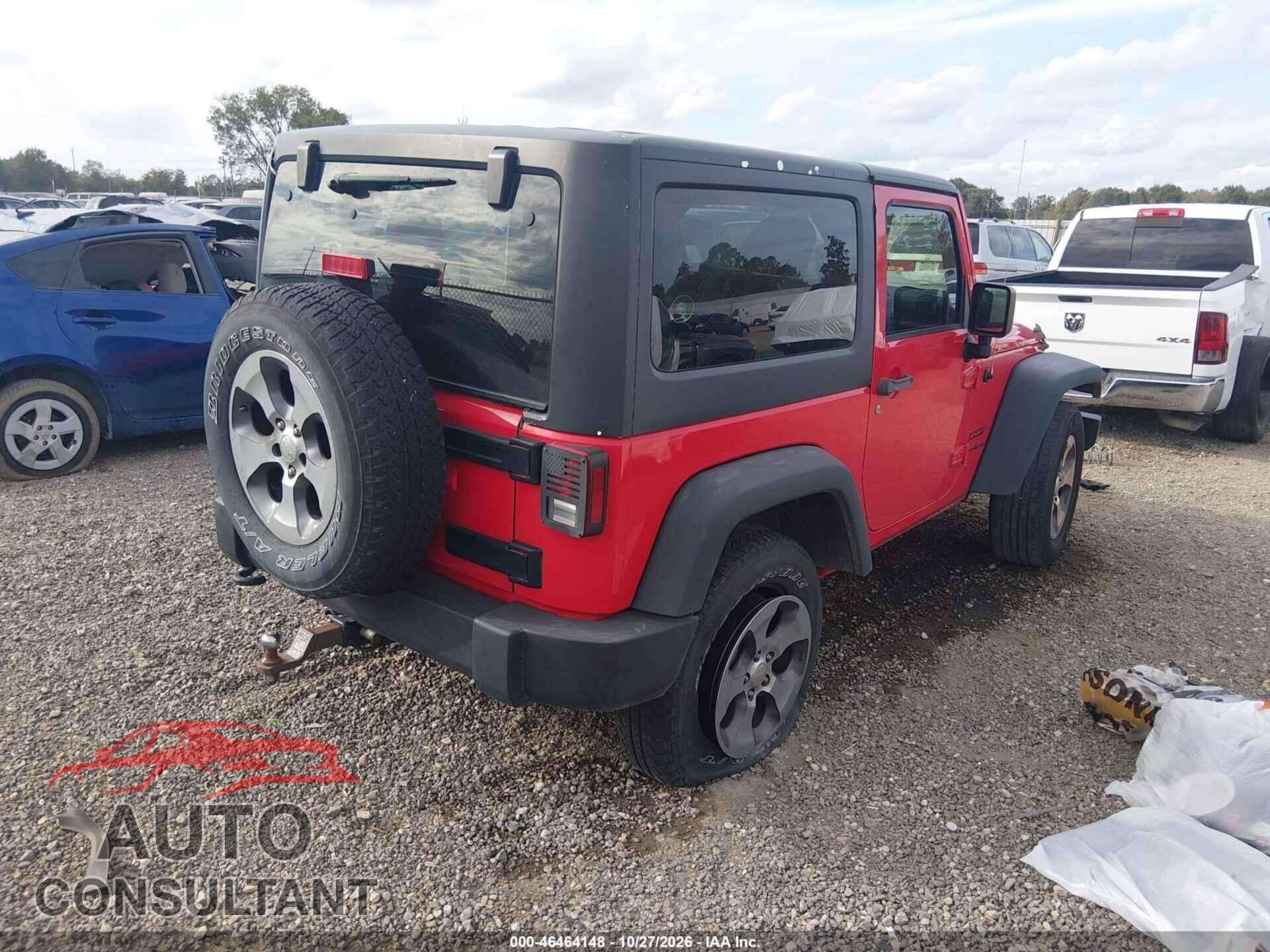 JEEP WRANGLER 2015 - 1C4AJWAG4FL777577