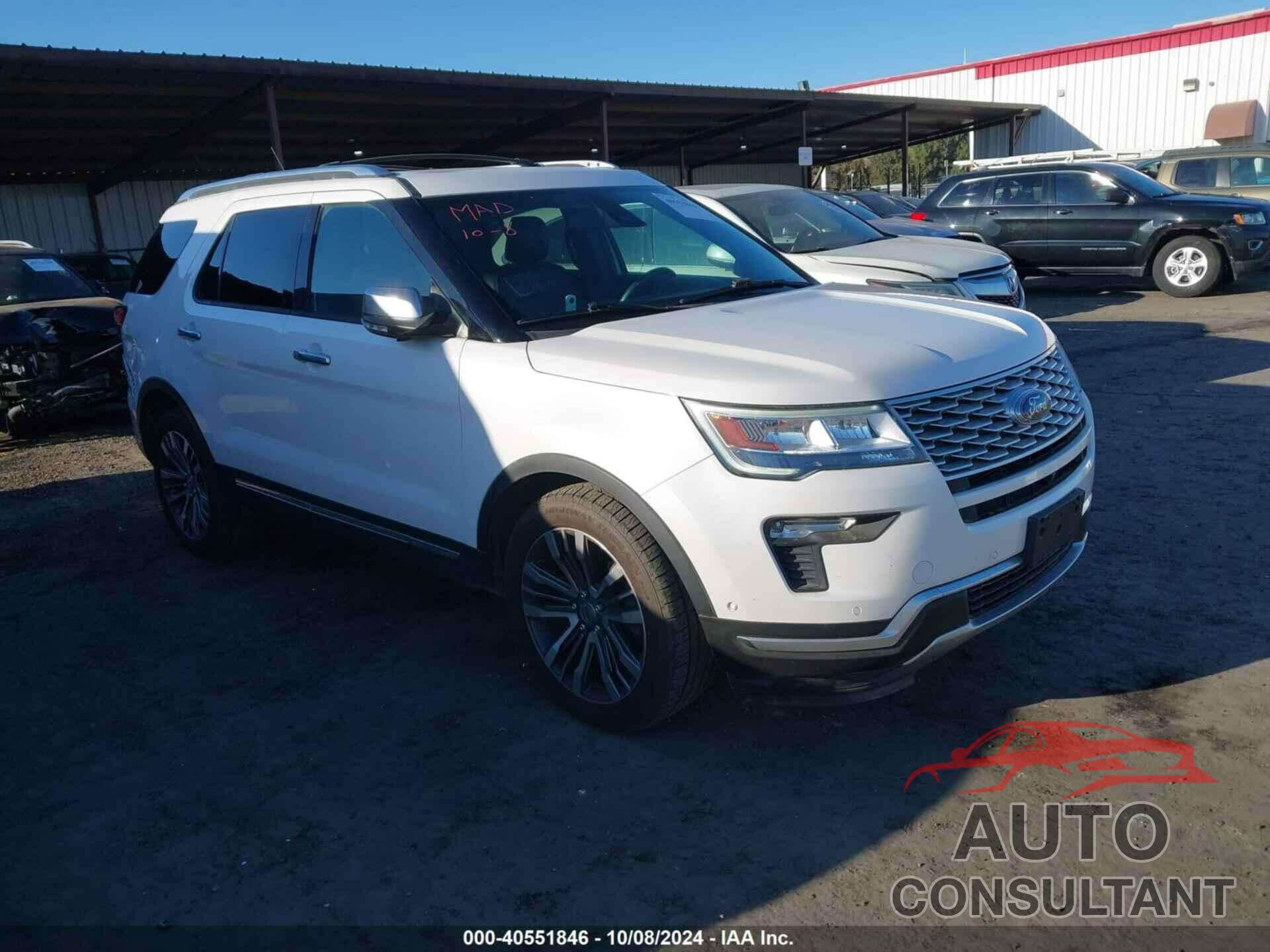 FORD EXPLORER 2018 - 1FM5K8HT9JGA98611