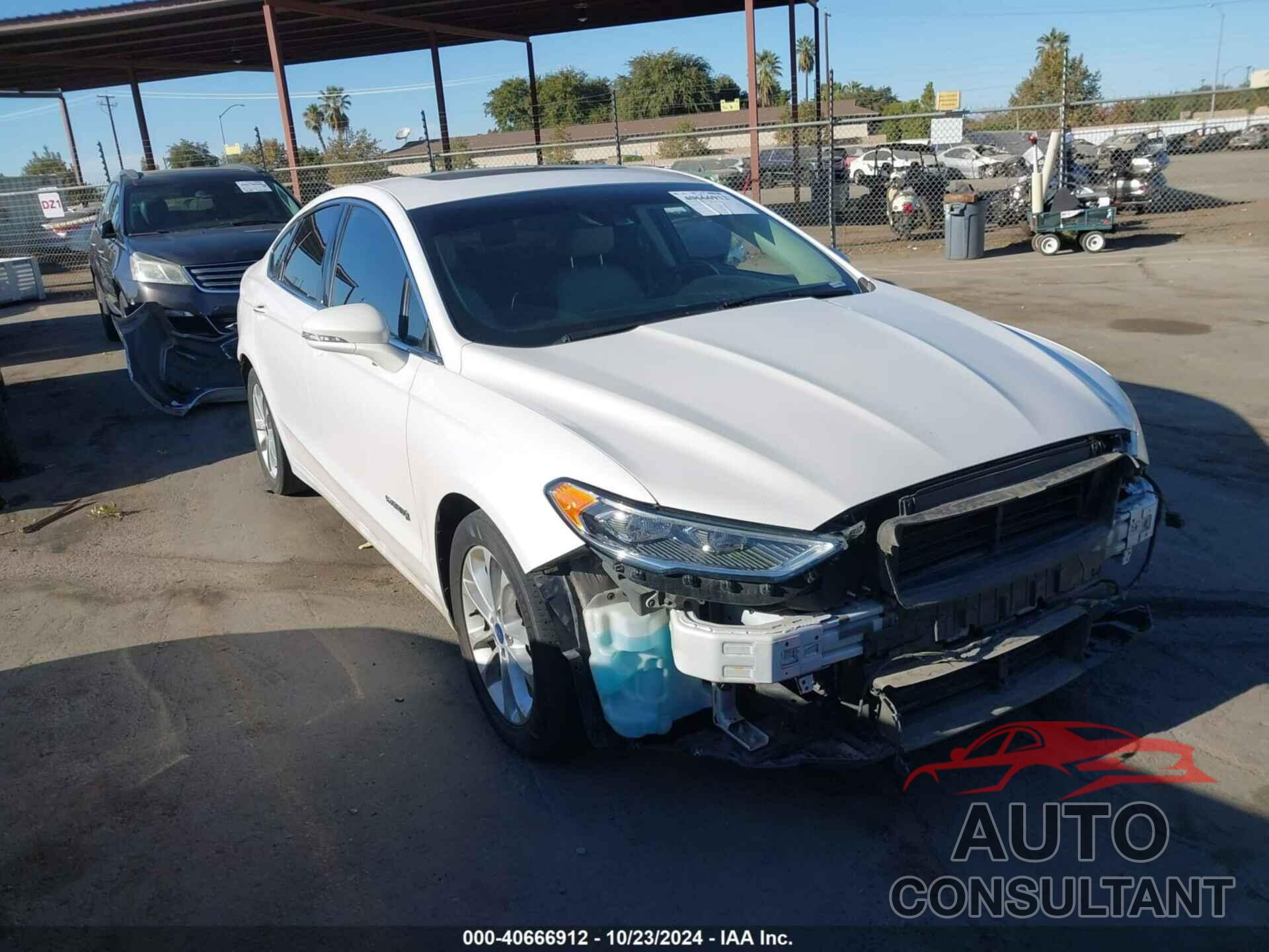 FORD FUSION HYBRID 2019 - 3FA6P0MUXKR265598